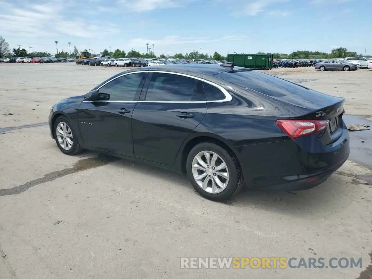2 Photograph of a damaged car 1G1ZD5ST9KF178272 CHEVROLET MALIBU 2019