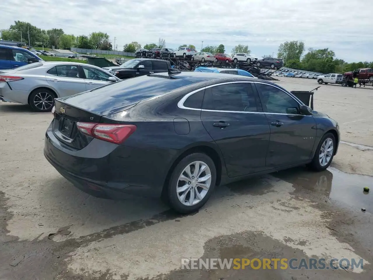 3 Photograph of a damaged car 1G1ZD5ST9KF178272 CHEVROLET MALIBU 2019