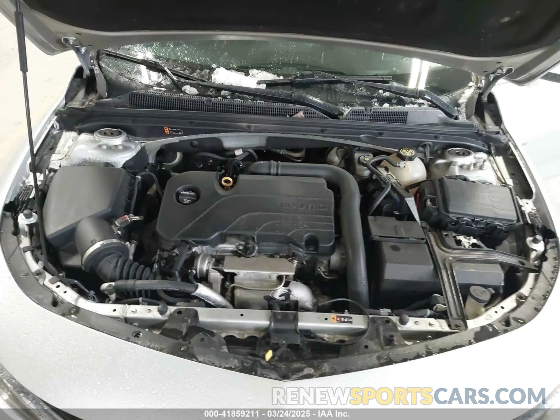 10 Photograph of a damaged car 1G1ZD5ST9KF188123 CHEVROLET MALIBU 2019