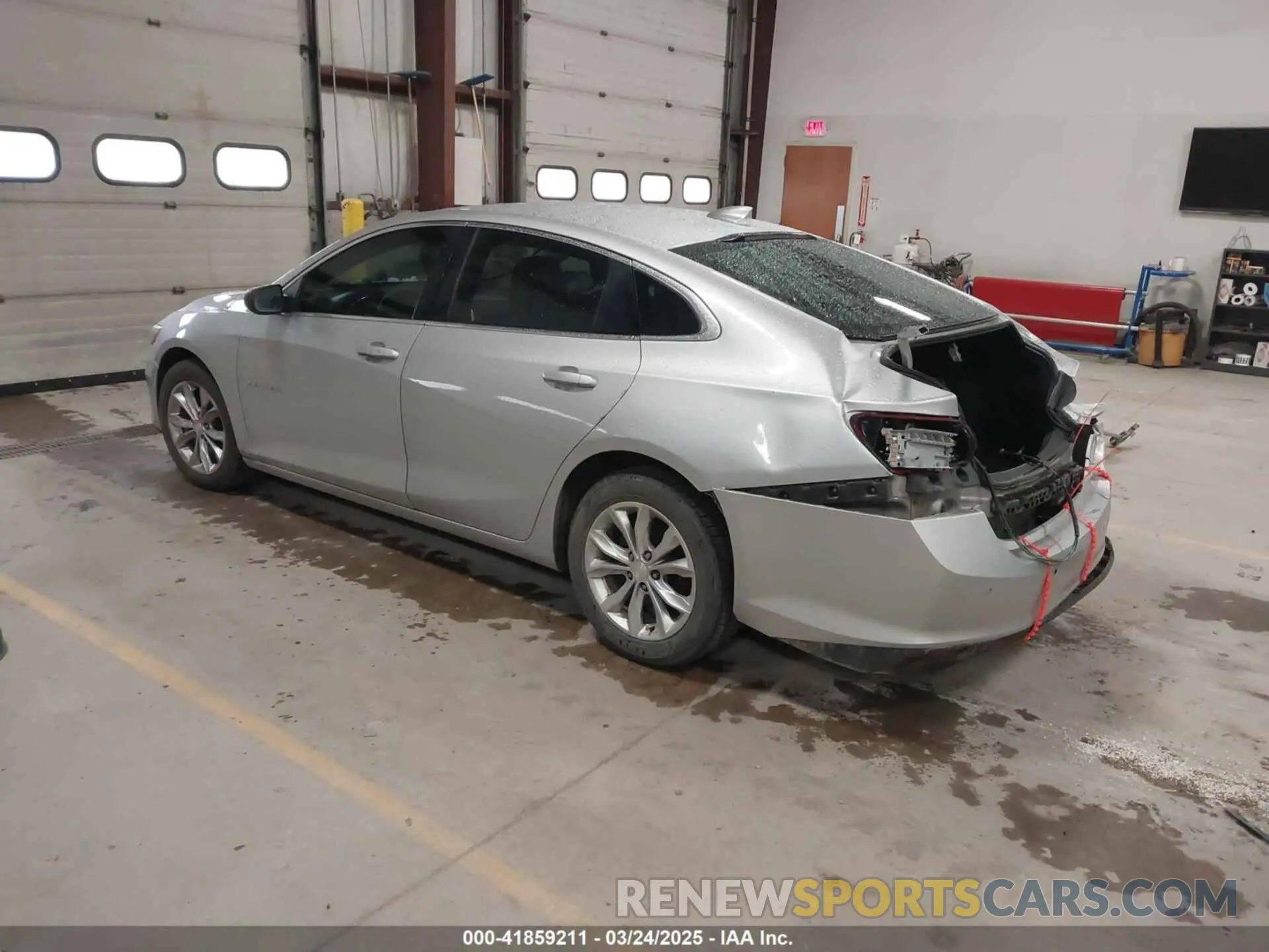 3 Photograph of a damaged car 1G1ZD5ST9KF188123 CHEVROLET MALIBU 2019