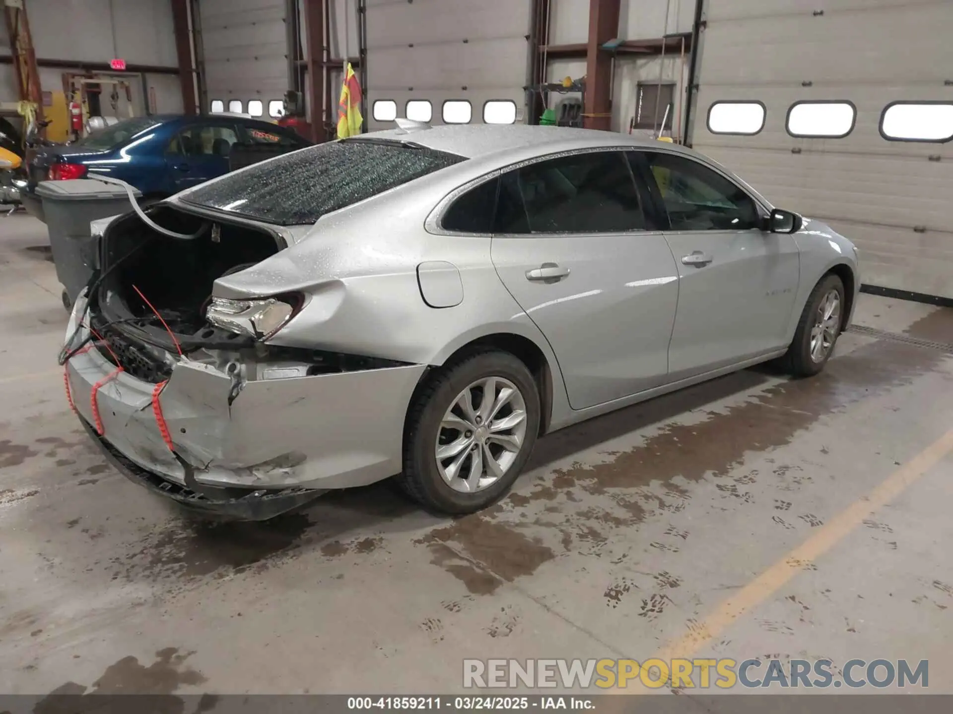 4 Photograph of a damaged car 1G1ZD5ST9KF188123 CHEVROLET MALIBU 2019