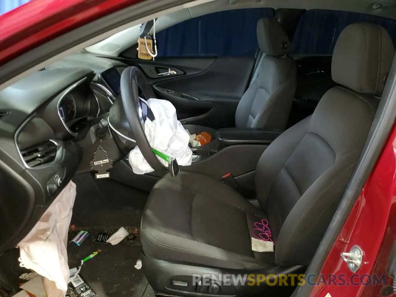 7 Photograph of a damaged car 1G1ZD5ST9KF206426 CHEVROLET MALIBU 2019