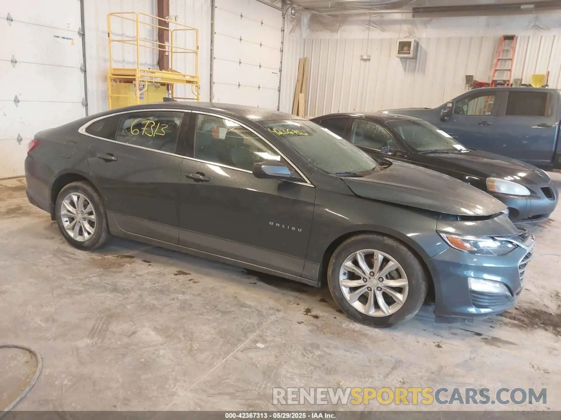 1 Photograph of a damaged car 1G1ZD5ST9KF206622 CHEVROLET MALIBU 2019