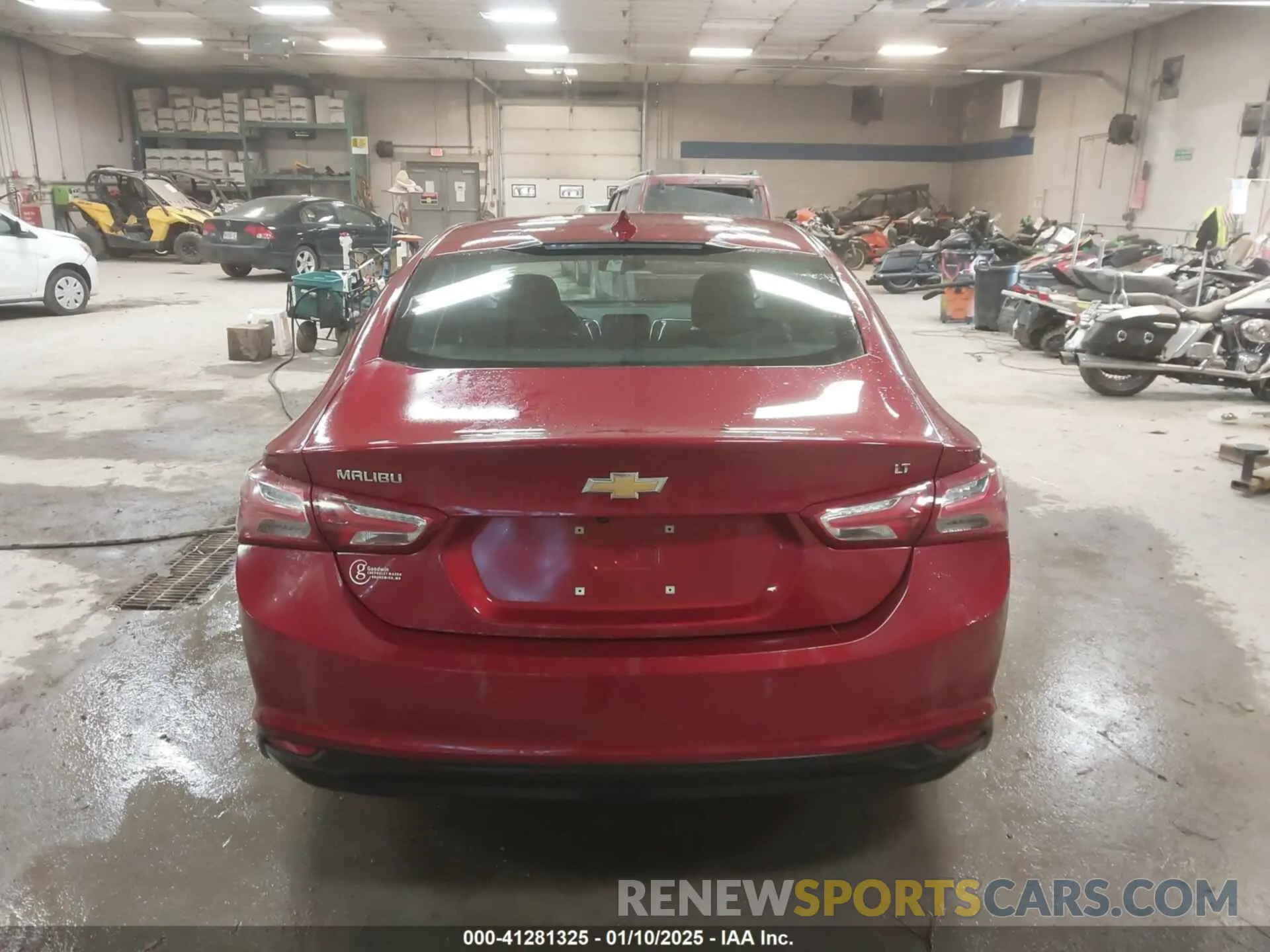 16 Photograph of a damaged car 1G1ZD5ST9KF209813 CHEVROLET MALIBU 2019