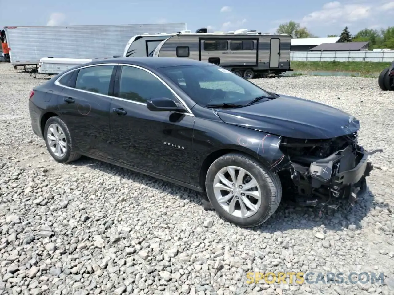 4 Photograph of a damaged car 1G1ZD5ST9KF213795 CHEVROLET MALIBU 2019