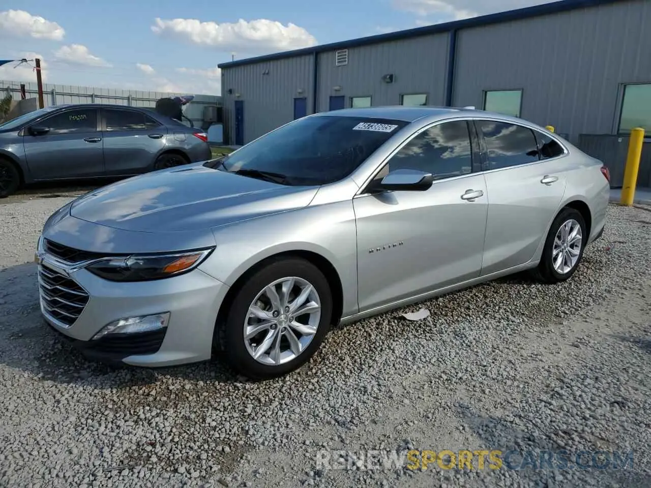 1 Photograph of a damaged car 1G1ZD5ST9KF217572 CHEVROLET MALIBU 2019