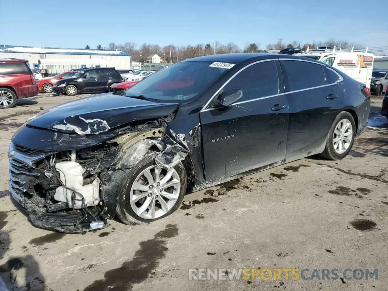 1 Photograph of a damaged car 1G1ZD5STXKF106531 CHEVROLET MALIBU 2019