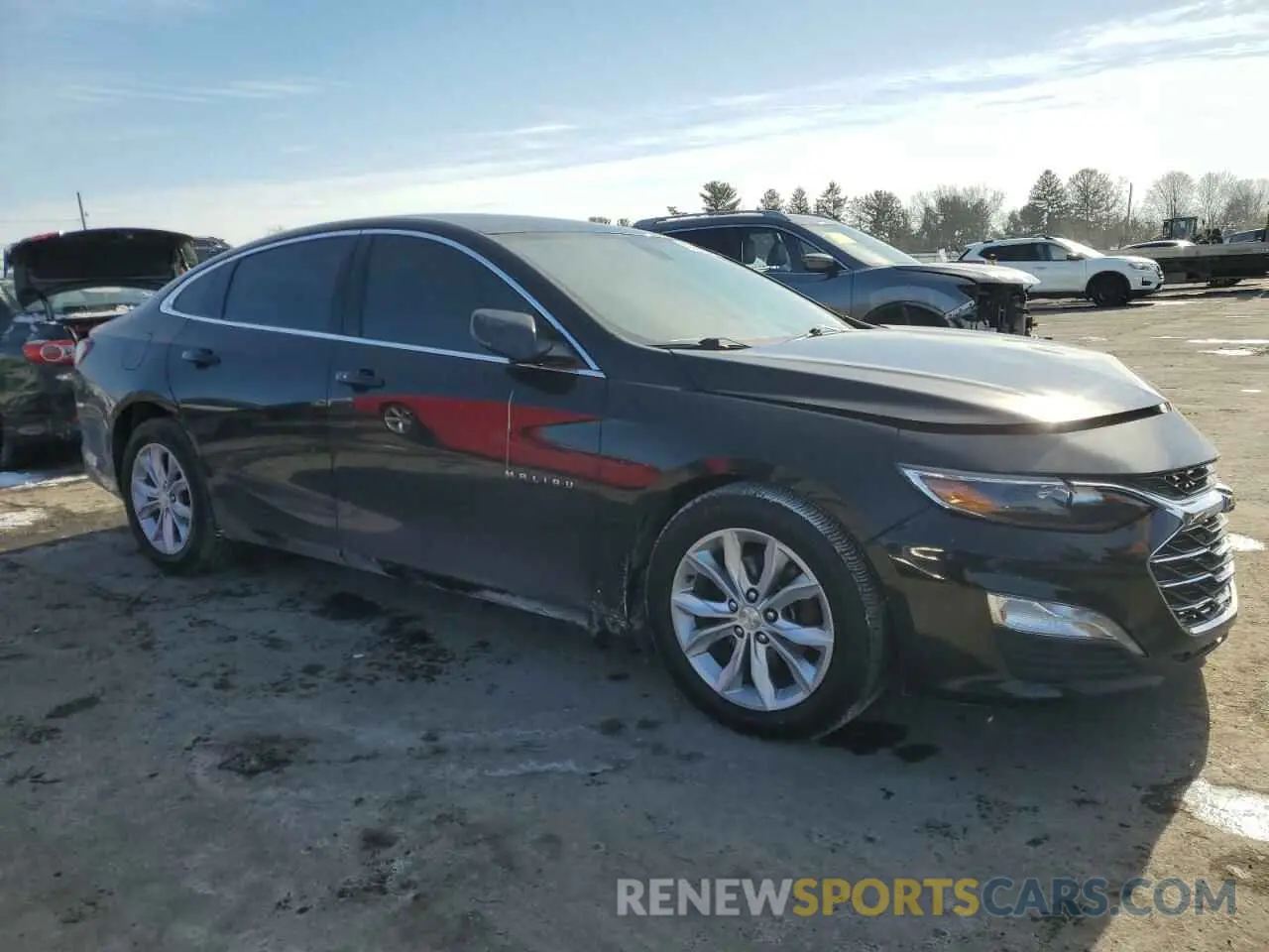 4 Photograph of a damaged car 1G1ZD5STXKF106531 CHEVROLET MALIBU 2019