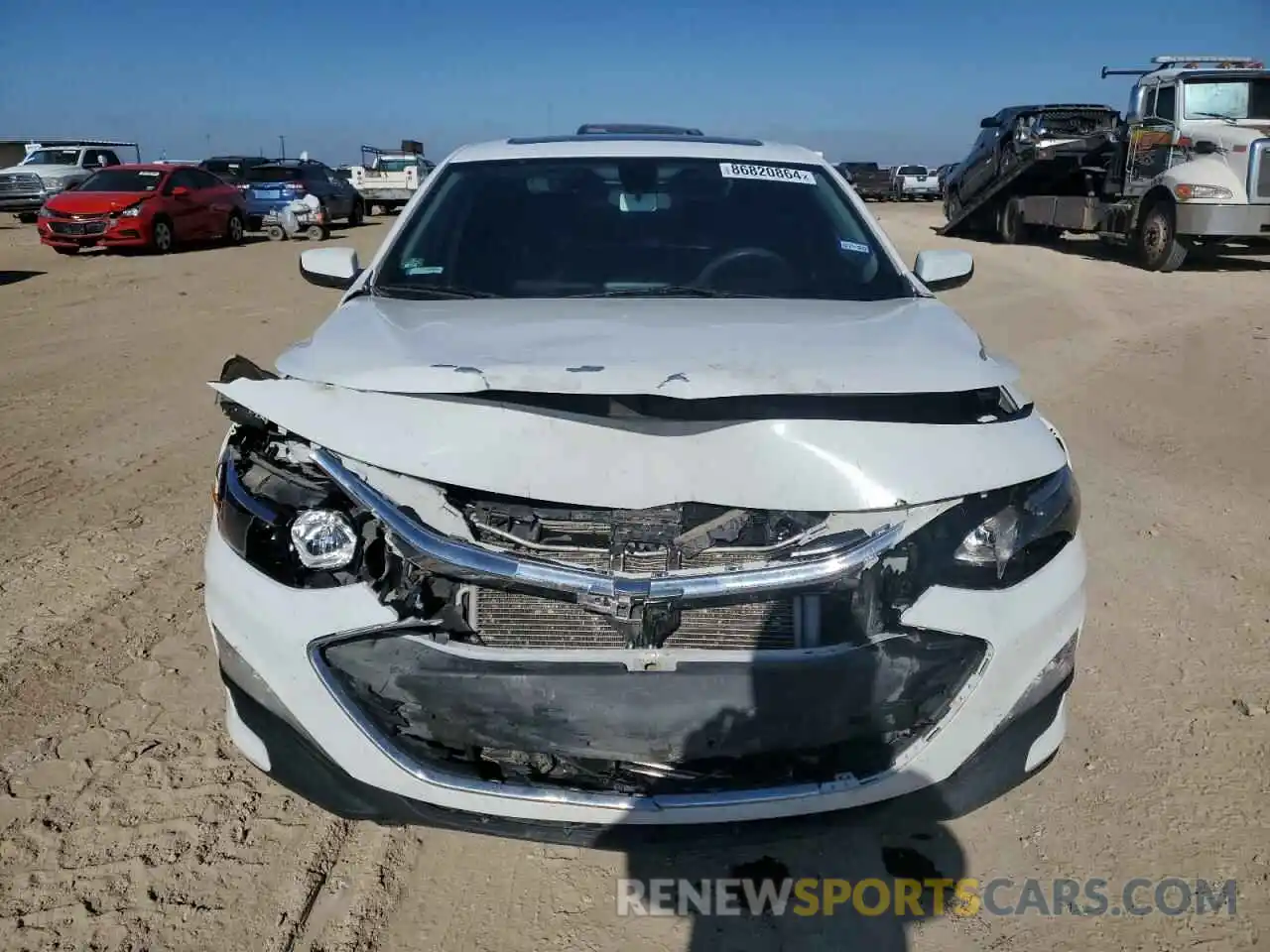 5 Photograph of a damaged car 1G1ZD5STXKF112653 CHEVROLET MALIBU 2019