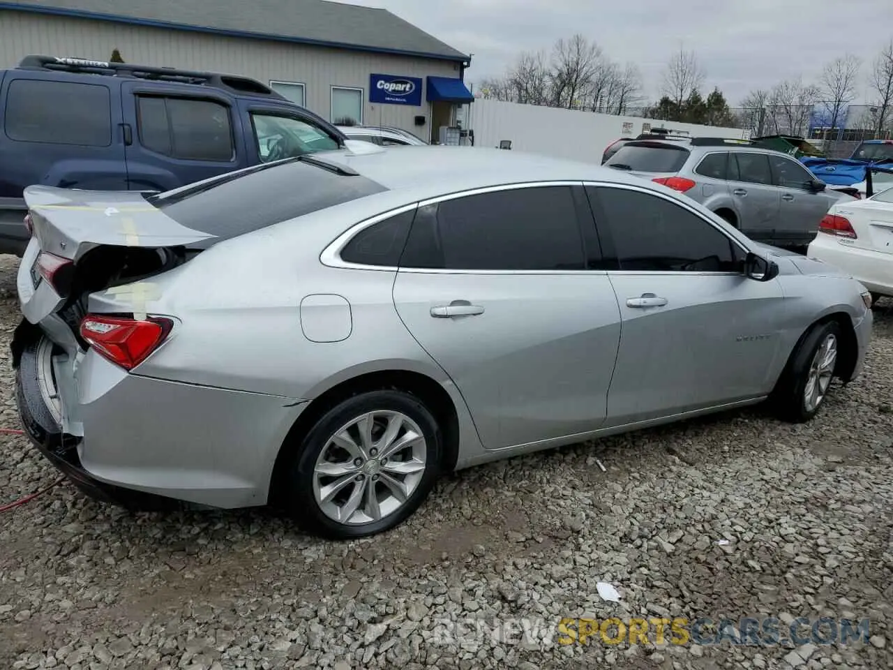3 Photograph of a damaged car 1G1ZD5STXKF117030 CHEVROLET MALIBU 2019