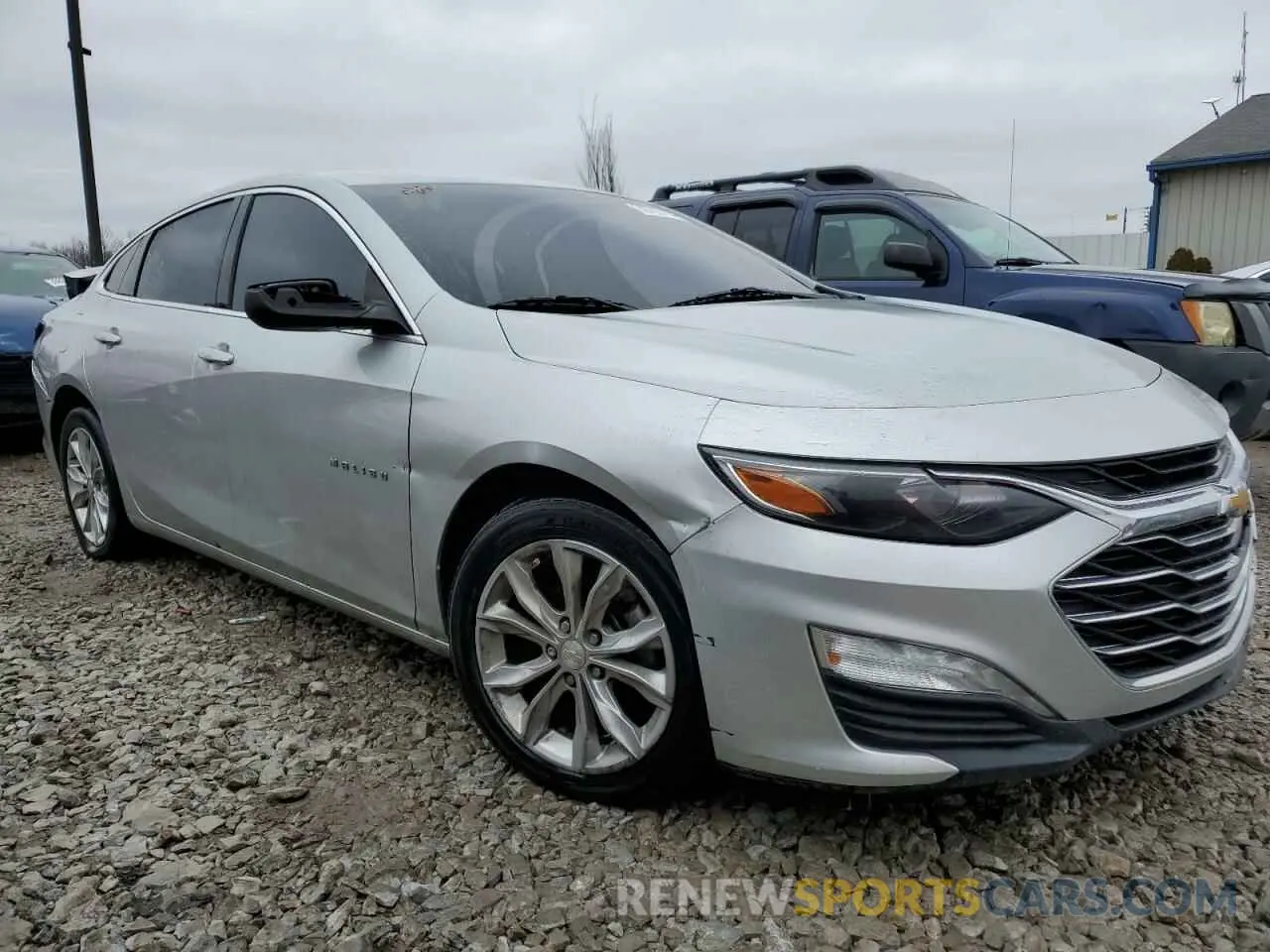 4 Photograph of a damaged car 1G1ZD5STXKF117030 CHEVROLET MALIBU 2019