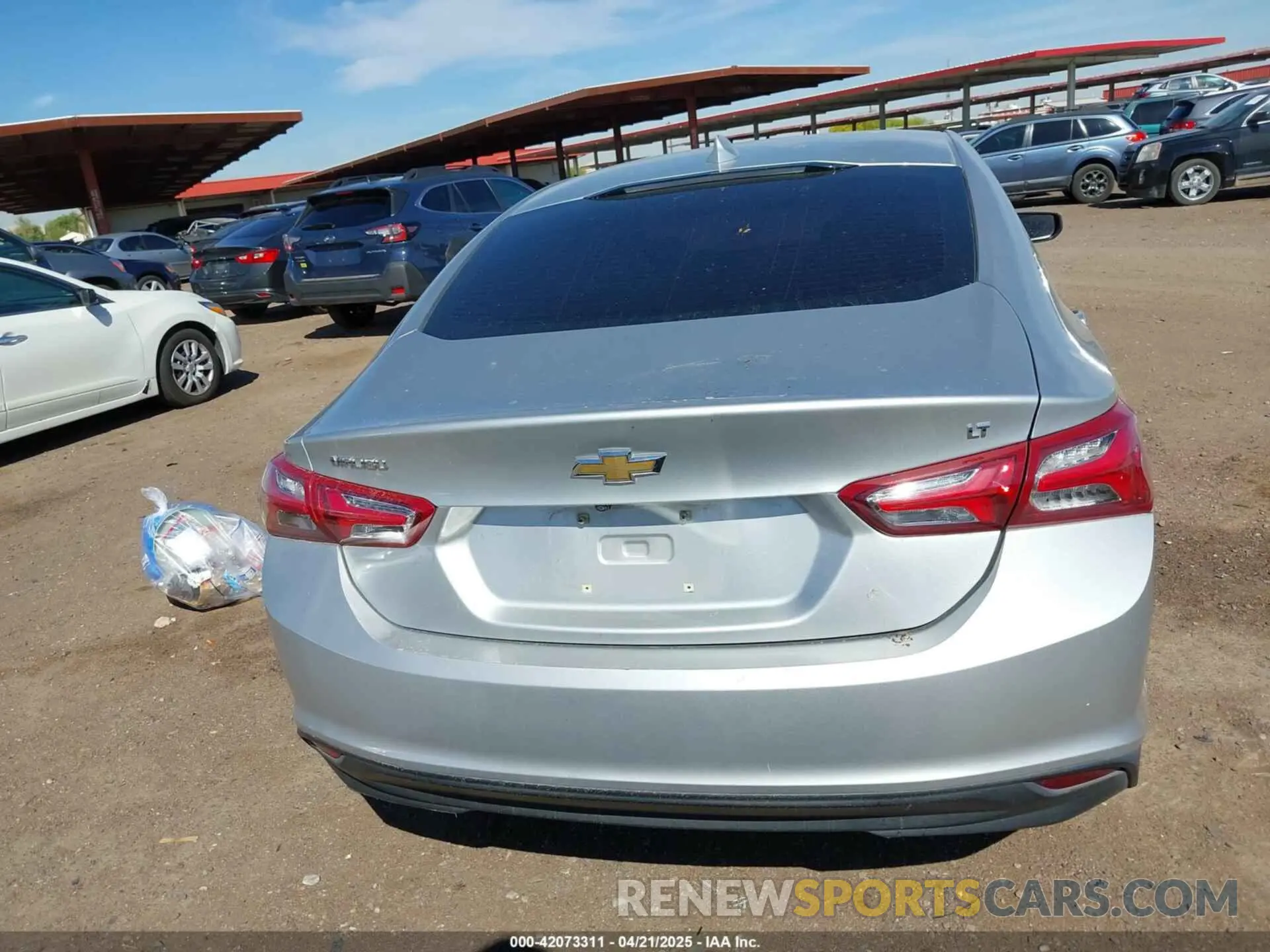 16 Photograph of a damaged car 1G1ZD5STXKF118291 CHEVROLET MALIBU 2019