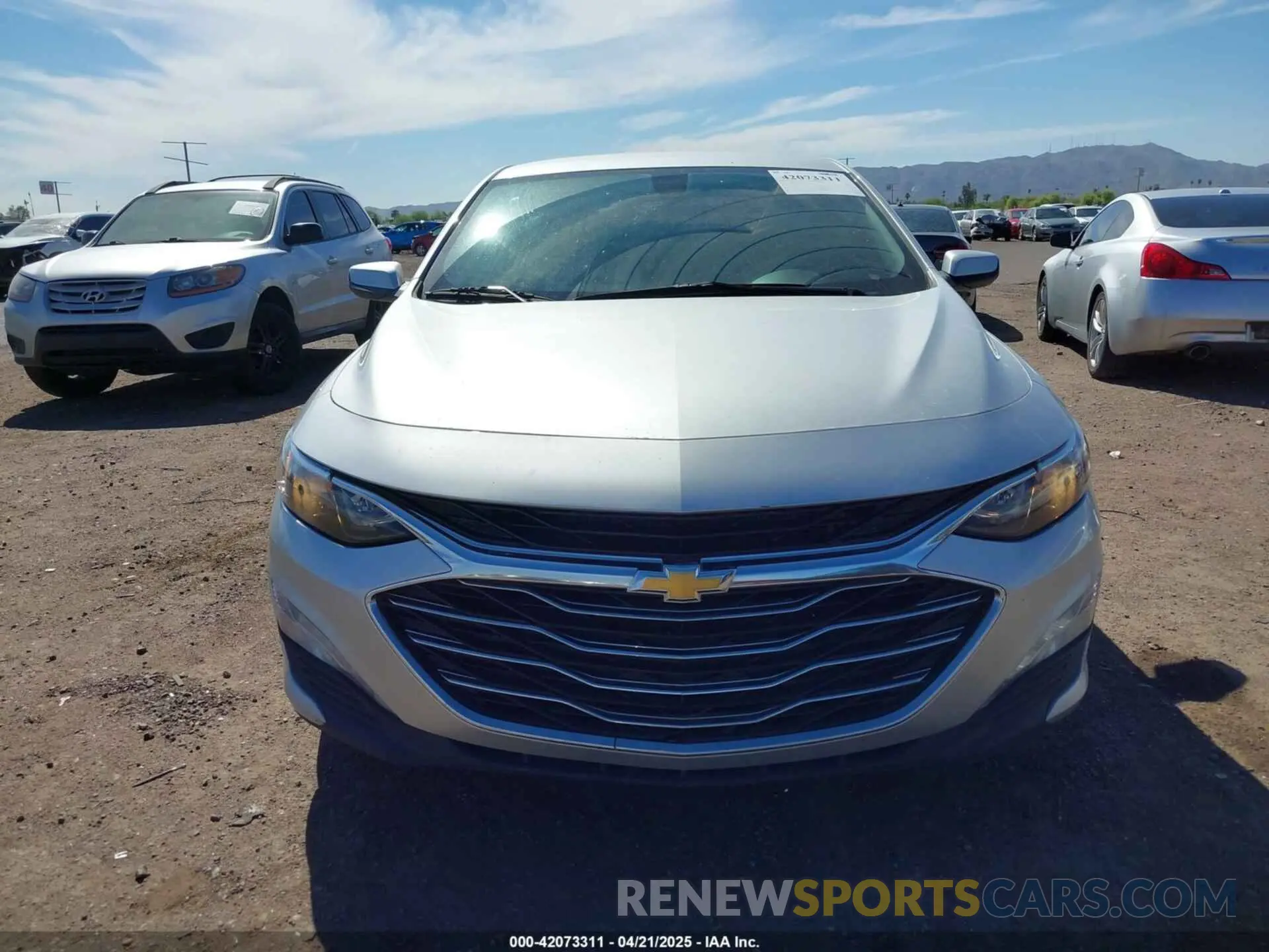 6 Photograph of a damaged car 1G1ZD5STXKF118291 CHEVROLET MALIBU 2019