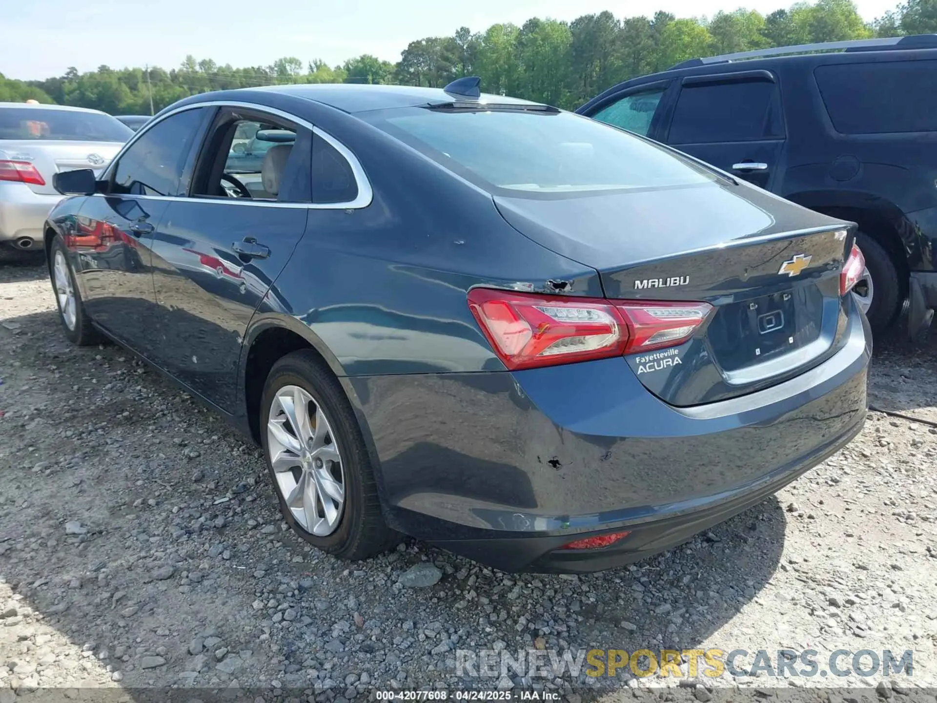 3 Photograph of a damaged car 1G1ZD5STXKF135950 CHEVROLET MALIBU 2019
