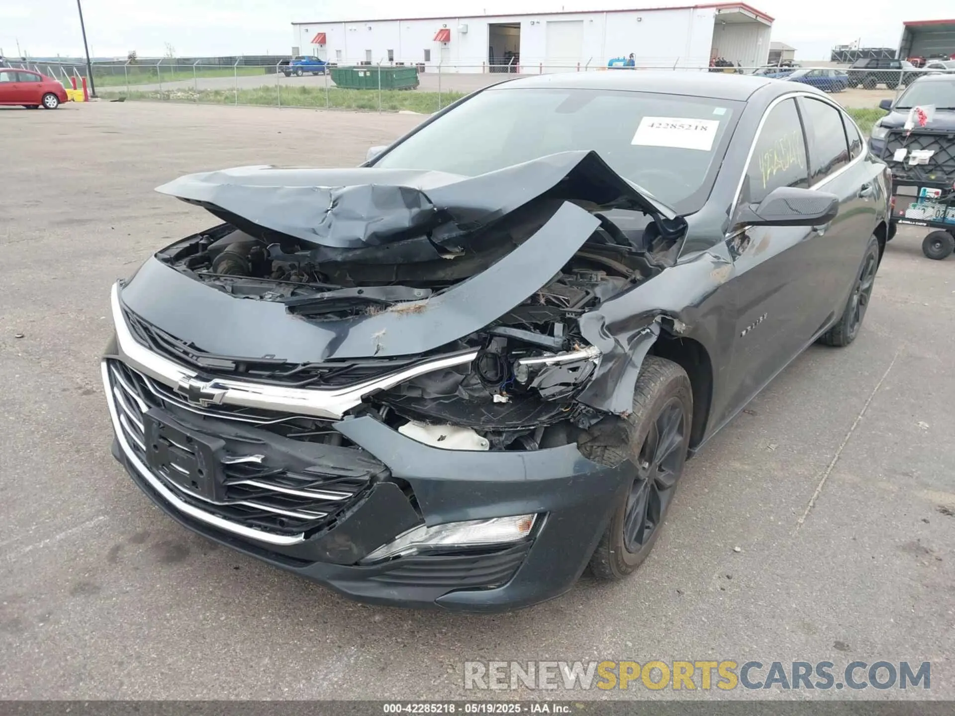 6 Photograph of a damaged car 1G1ZD5STXKF136256 CHEVROLET MALIBU 2019