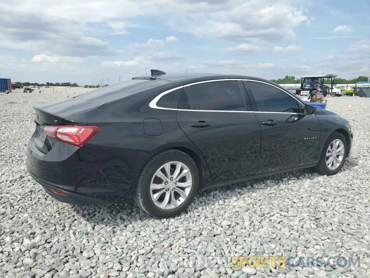 3 Photograph of a damaged car 1G1ZD5STXKF141795 CHEVROLET MALIBU 2019