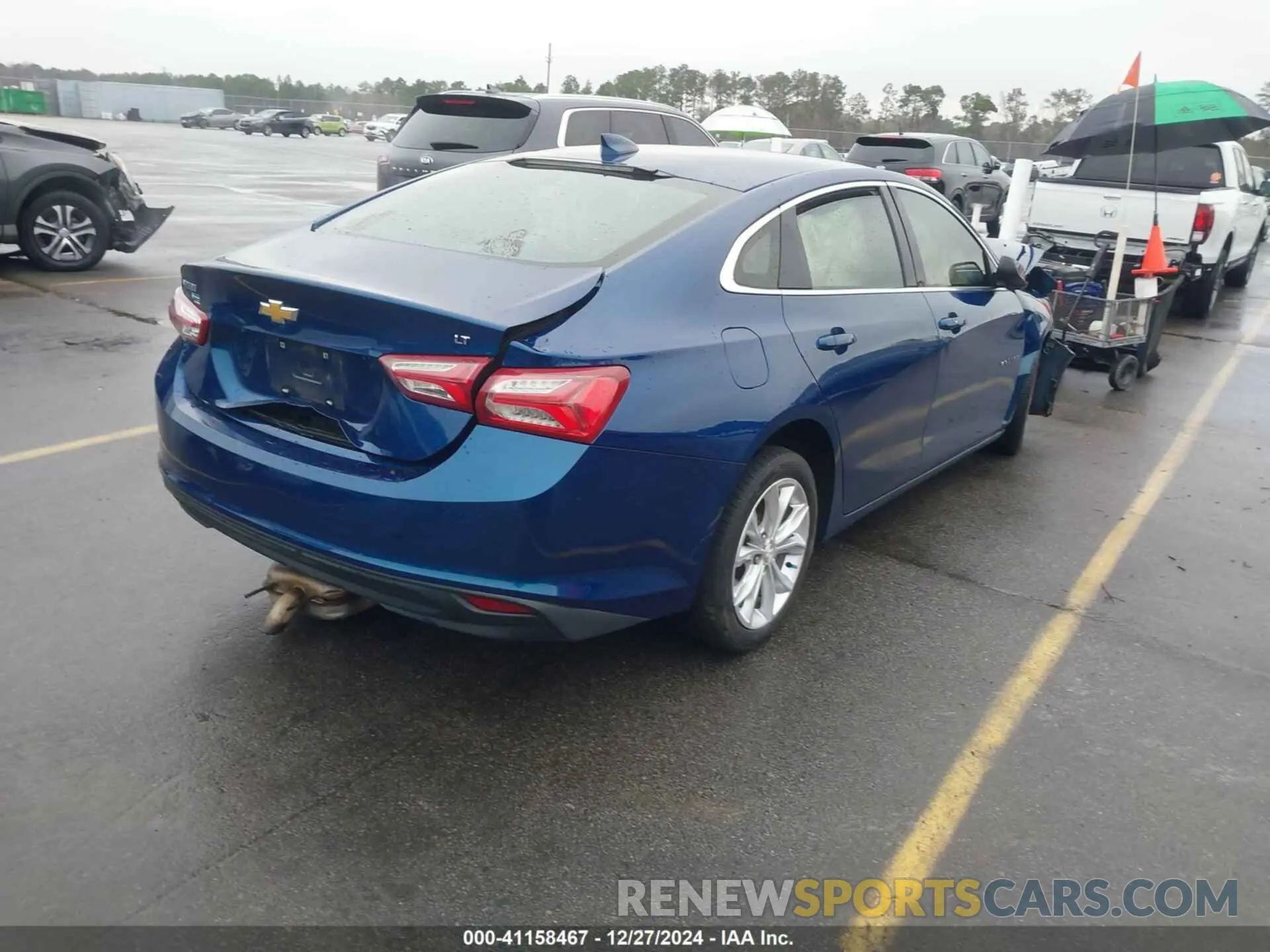 4 Photograph of a damaged car 1G1ZD5STXKF142803 CHEVROLET MALIBU 2019
