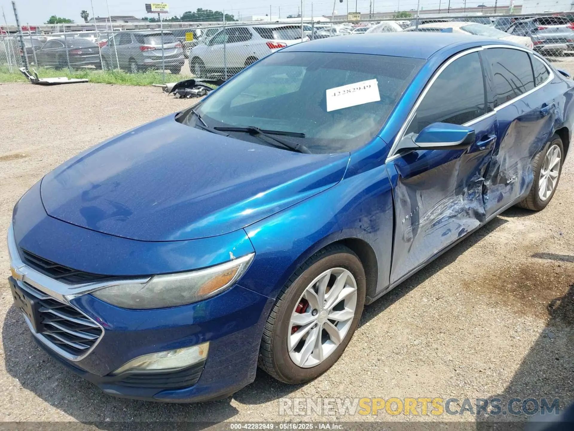 2 Photograph of a damaged car 1G1ZD5STXKF150657 CHEVROLET MALIBU 2019