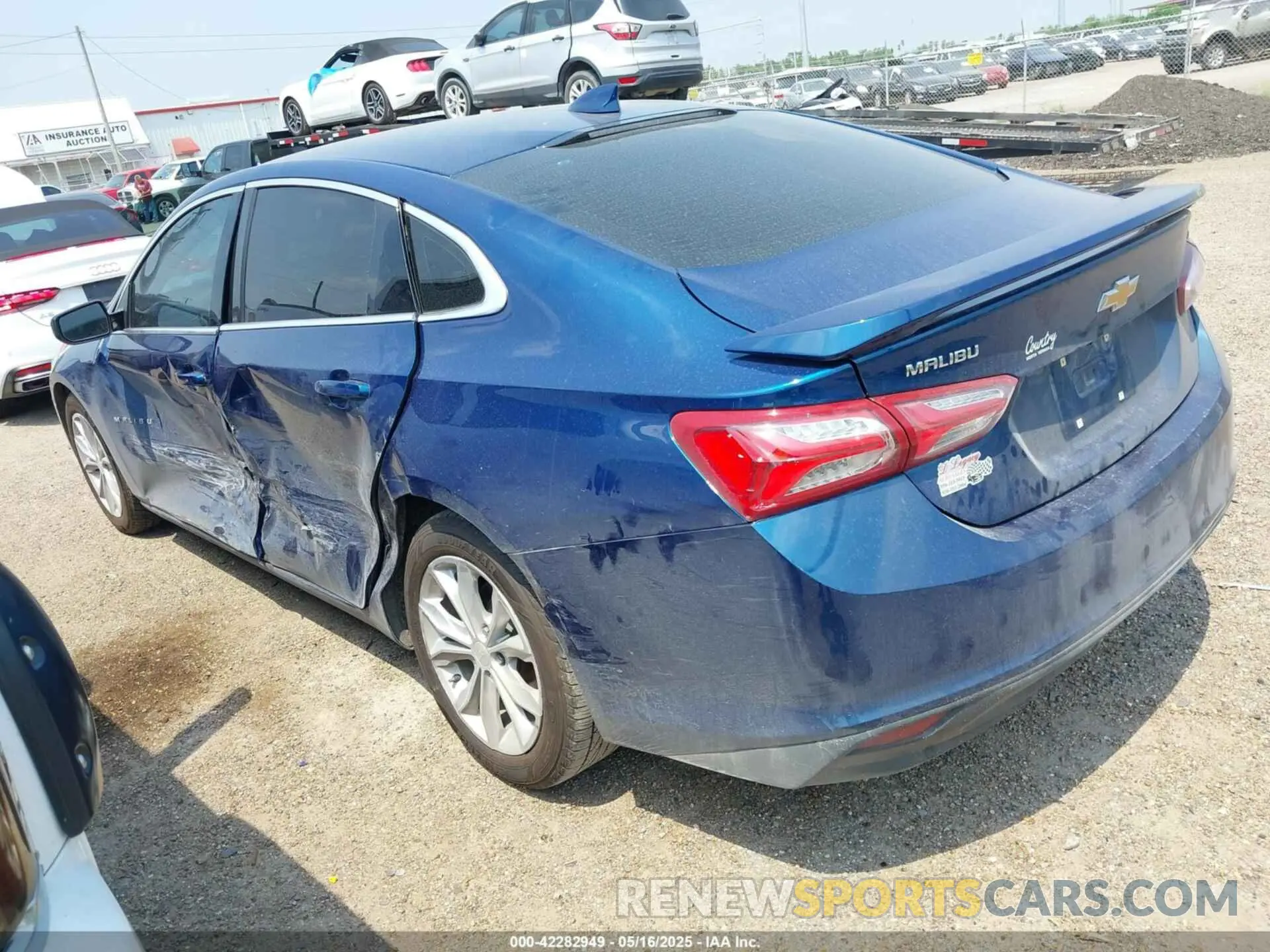 3 Photograph of a damaged car 1G1ZD5STXKF150657 CHEVROLET MALIBU 2019