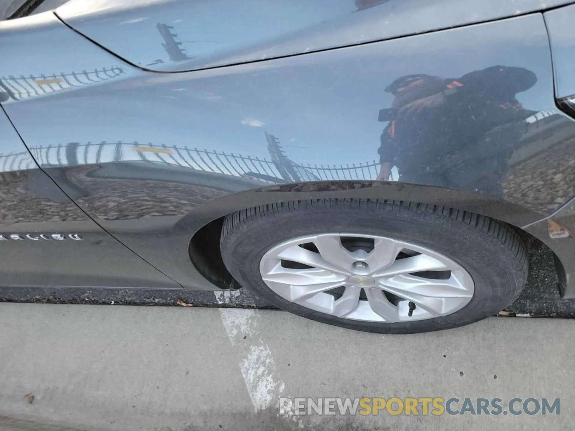 1 Photograph of a damaged car 1G1ZD5STXKF151971 CHEVROLET MALIBU 2019