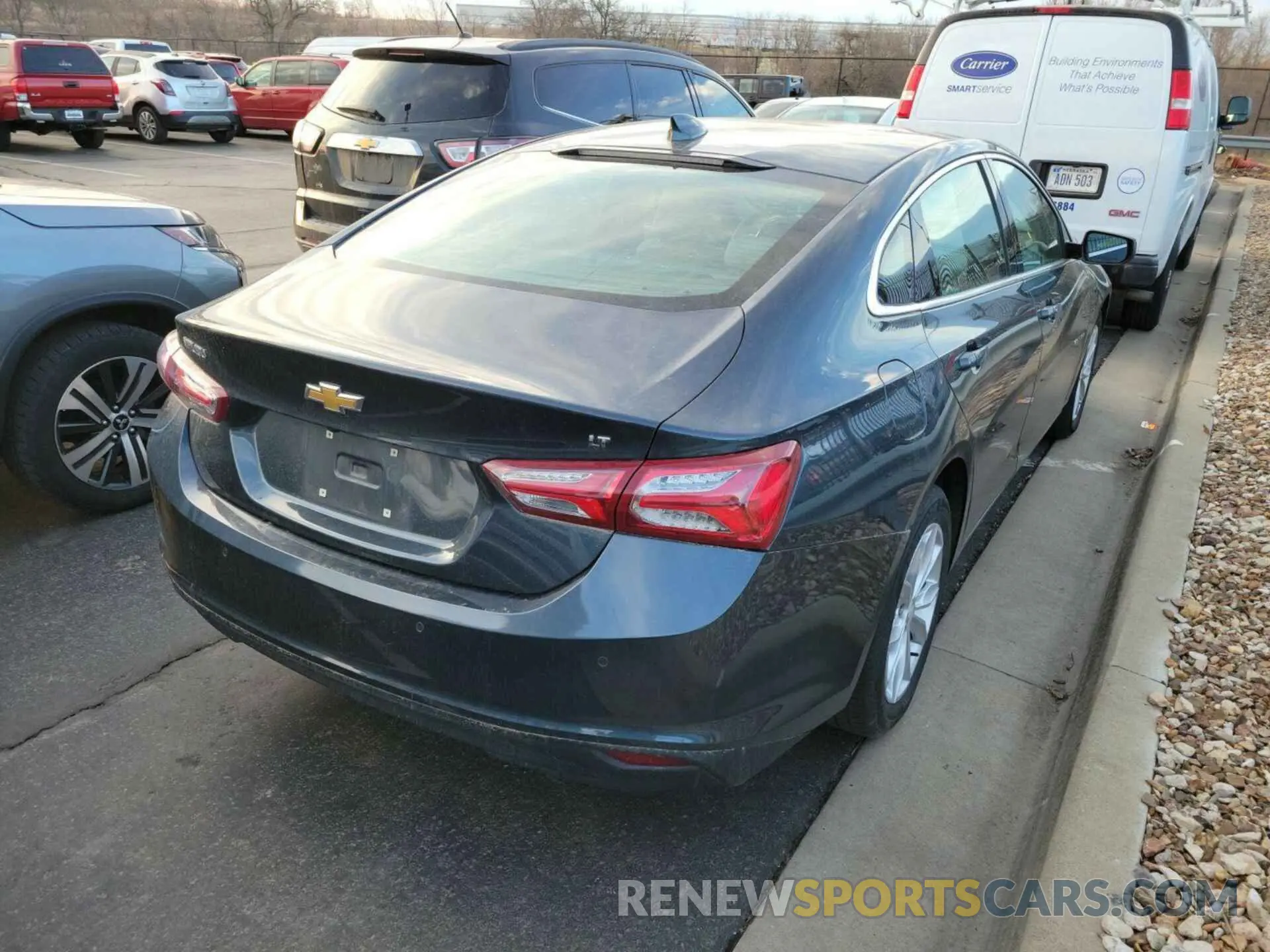 35 Photograph of a damaged car 1G1ZD5STXKF151971 CHEVROLET MALIBU 2019