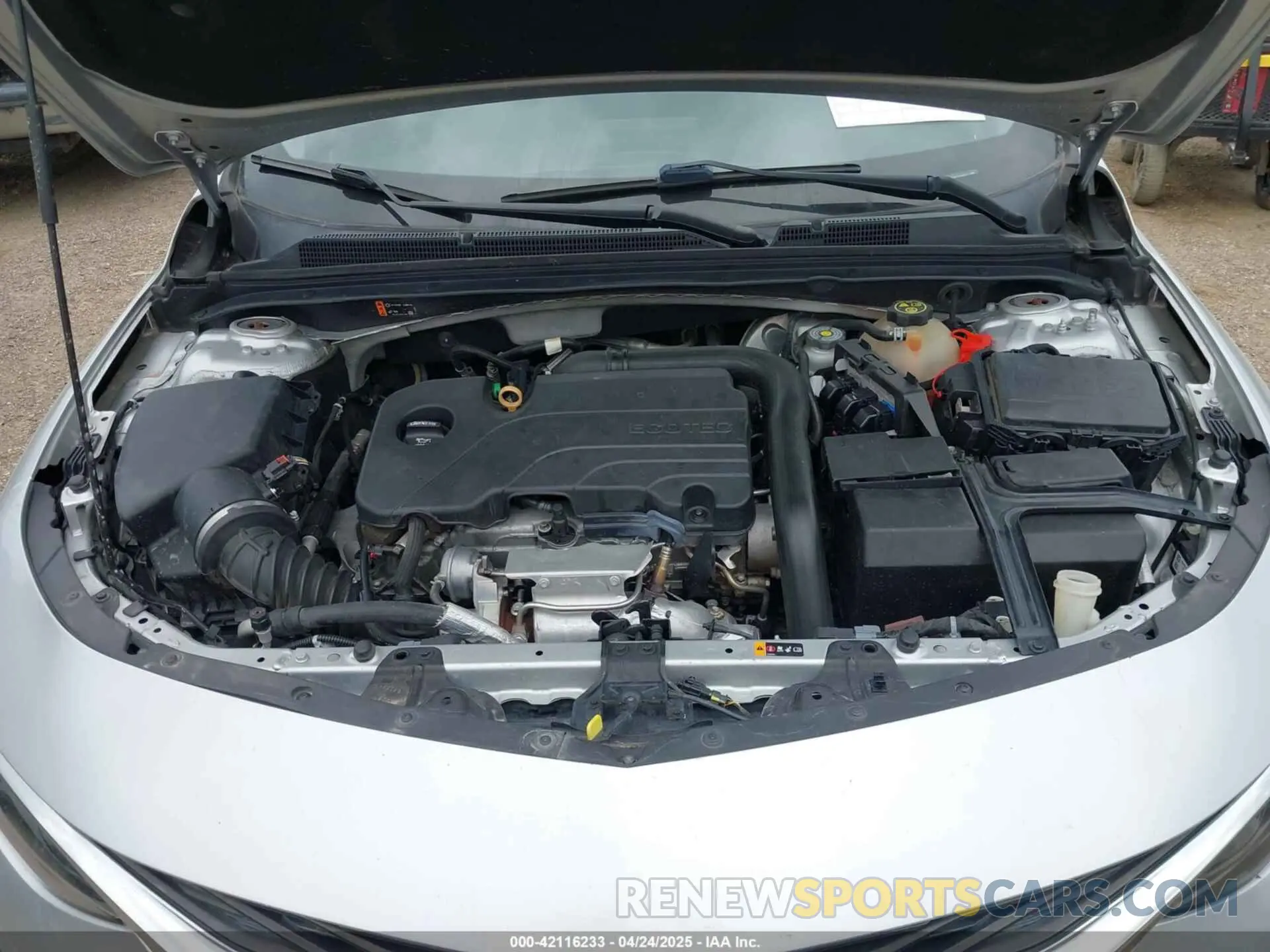 10 Photograph of a damaged car 1G1ZD5STXKF166664 CHEVROLET MALIBU 2019