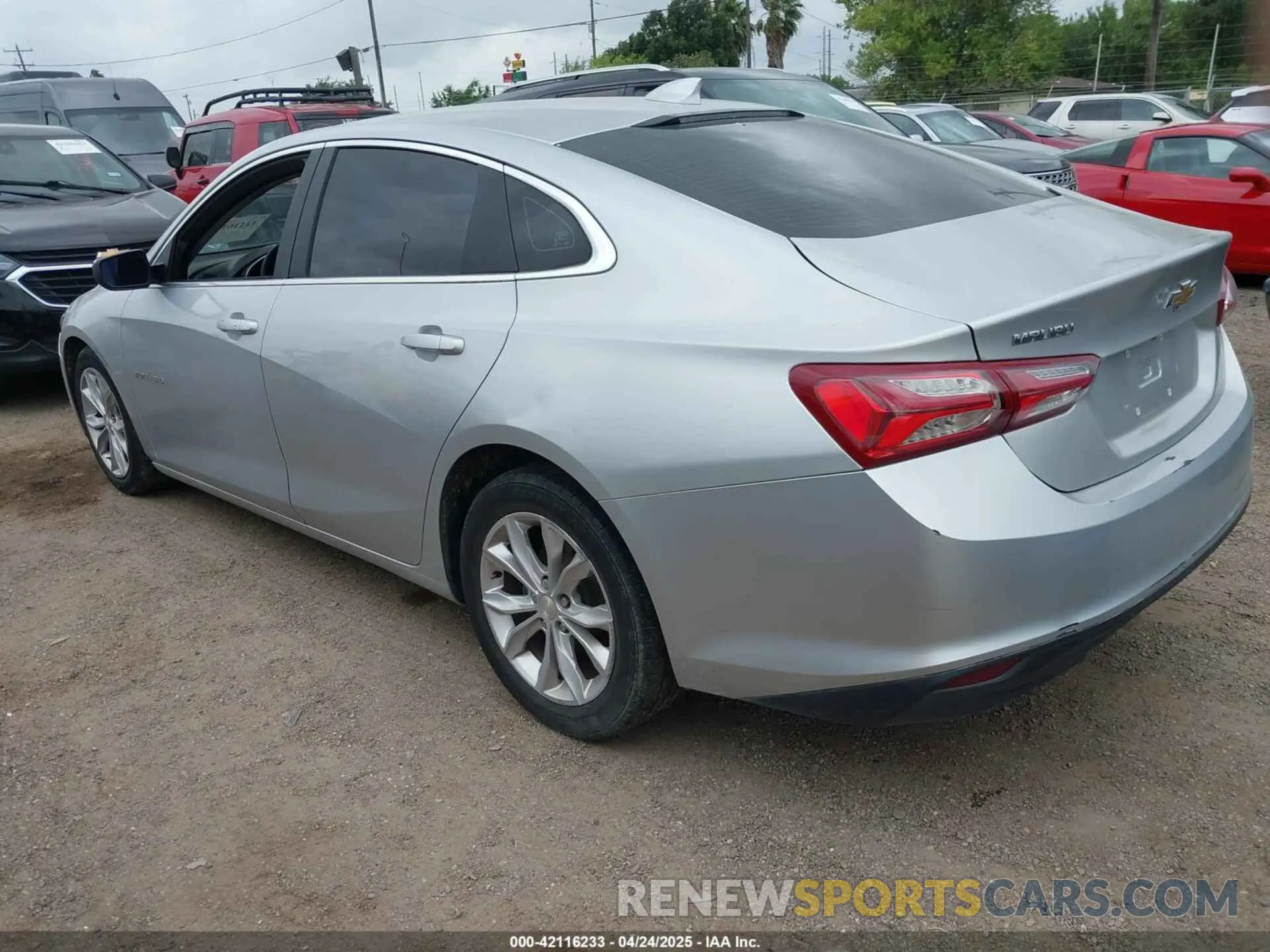 3 Photograph of a damaged car 1G1ZD5STXKF166664 CHEVROLET MALIBU 2019