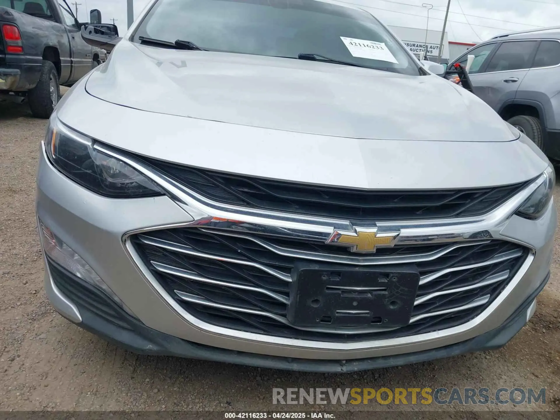 6 Photograph of a damaged car 1G1ZD5STXKF166664 CHEVROLET MALIBU 2019