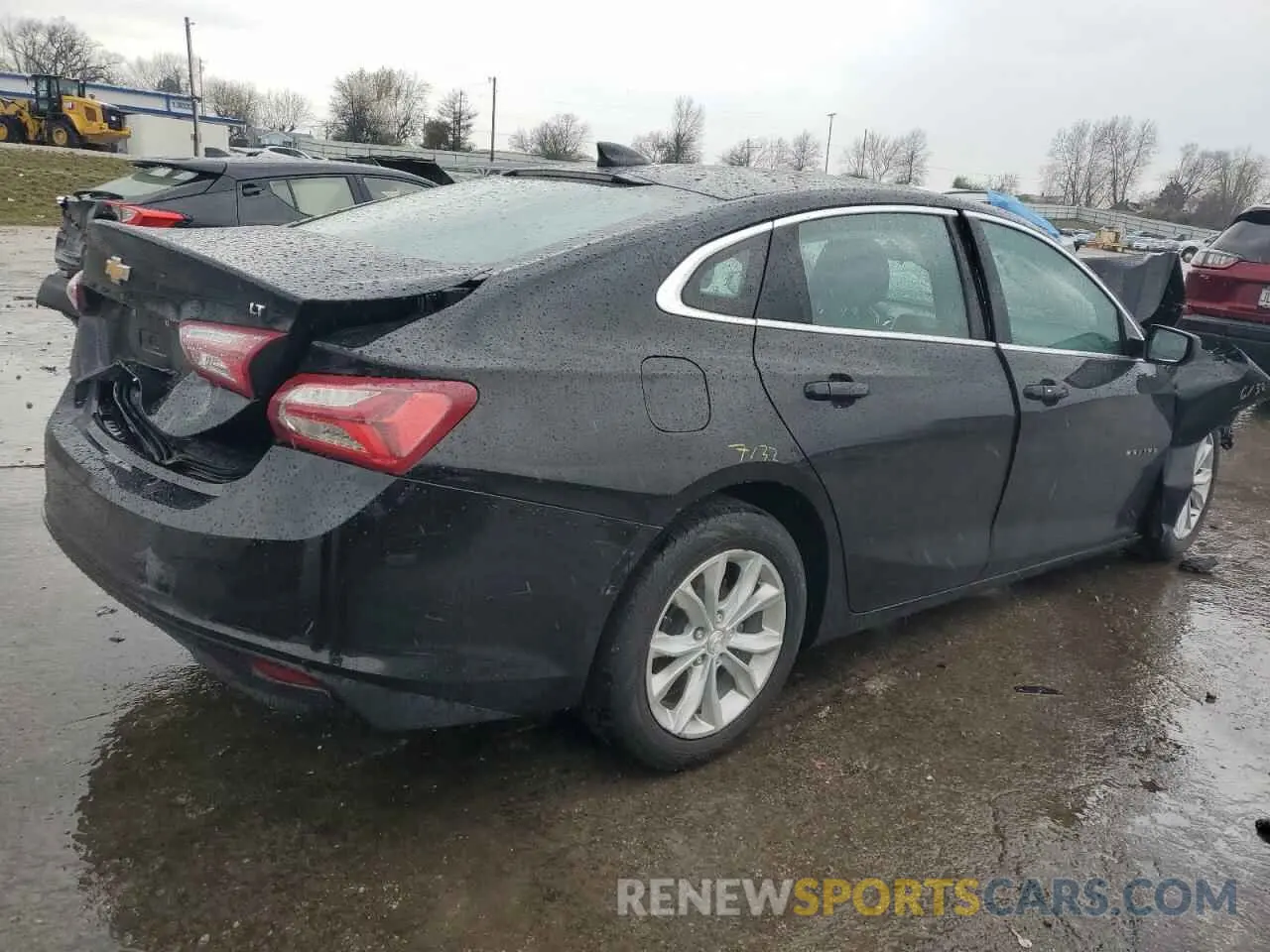 3 Photograph of a damaged car 1G1ZD5STXKF167118 CHEVROLET MALIBU 2019