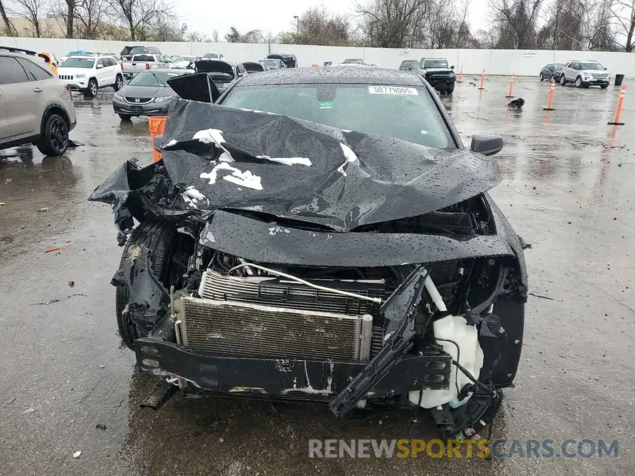 5 Photograph of a damaged car 1G1ZD5STXKF167118 CHEVROLET MALIBU 2019