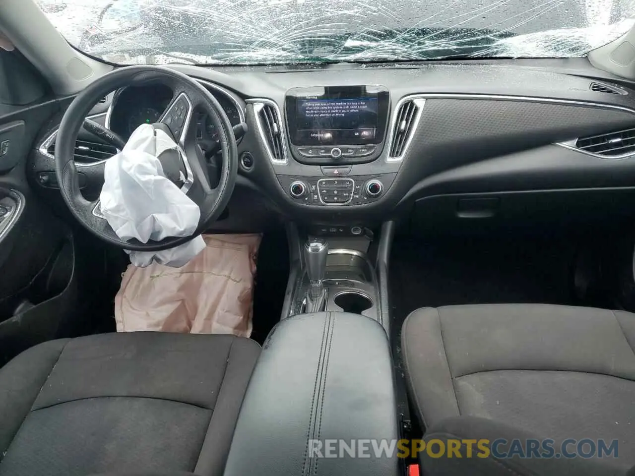 8 Photograph of a damaged car 1G1ZD5STXKF167118 CHEVROLET MALIBU 2019