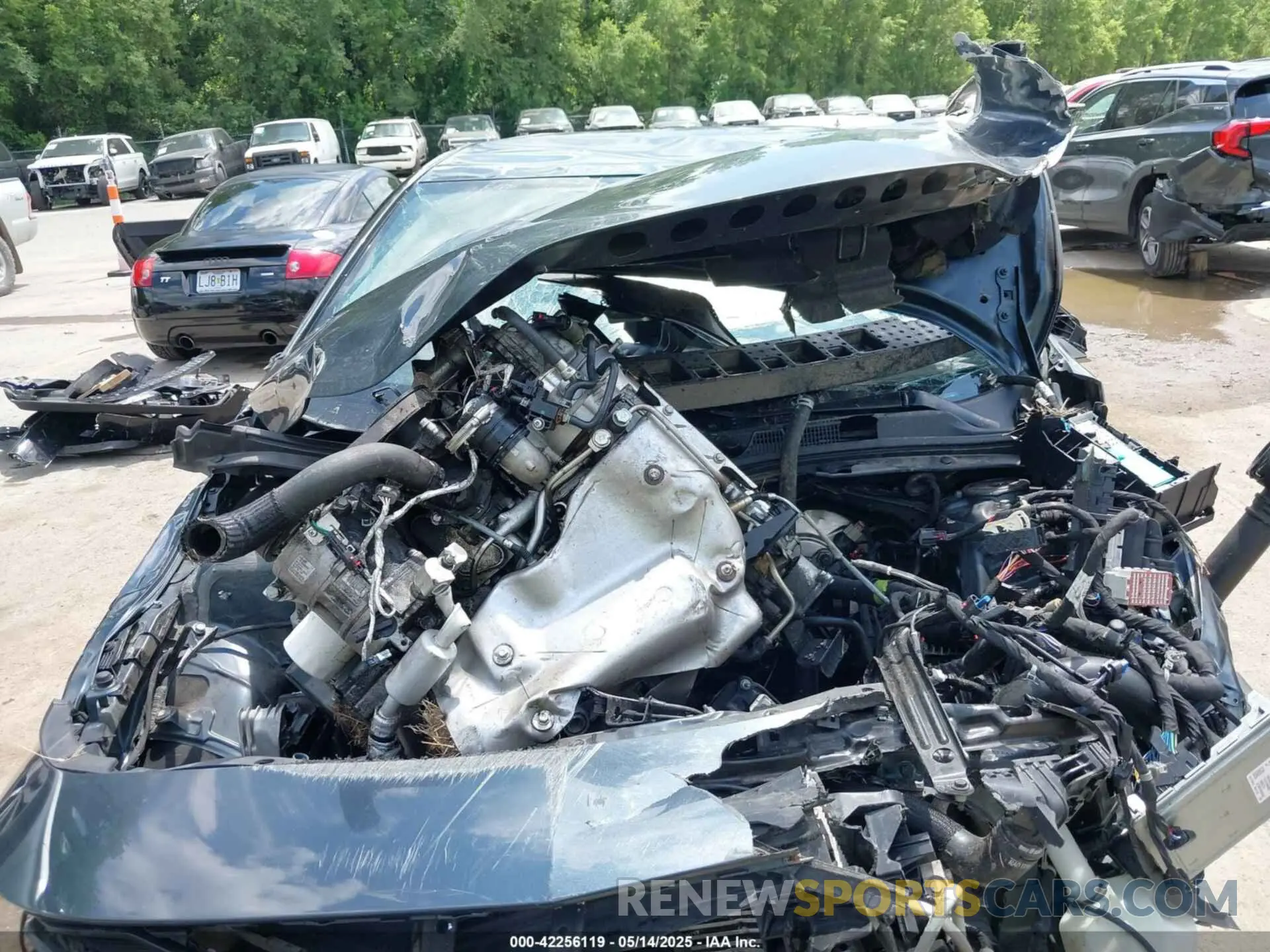 10 Photograph of a damaged car 1G1ZD5STXKF172884 CHEVROLET MALIBU 2019