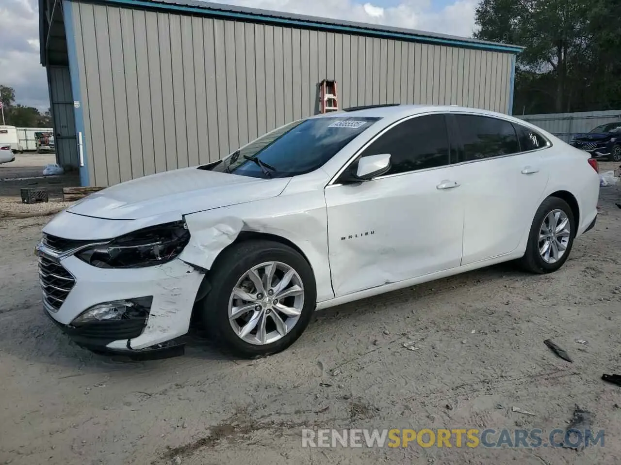 1 Photograph of a damaged car 1G1ZD5STXKF173498 CHEVROLET MALIBU 2019