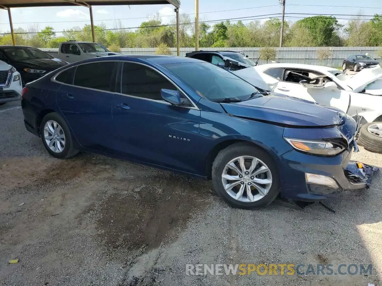 4 Photograph of a damaged car 1G1ZD5STXKF174912 CHEVROLET MALIBU 2019