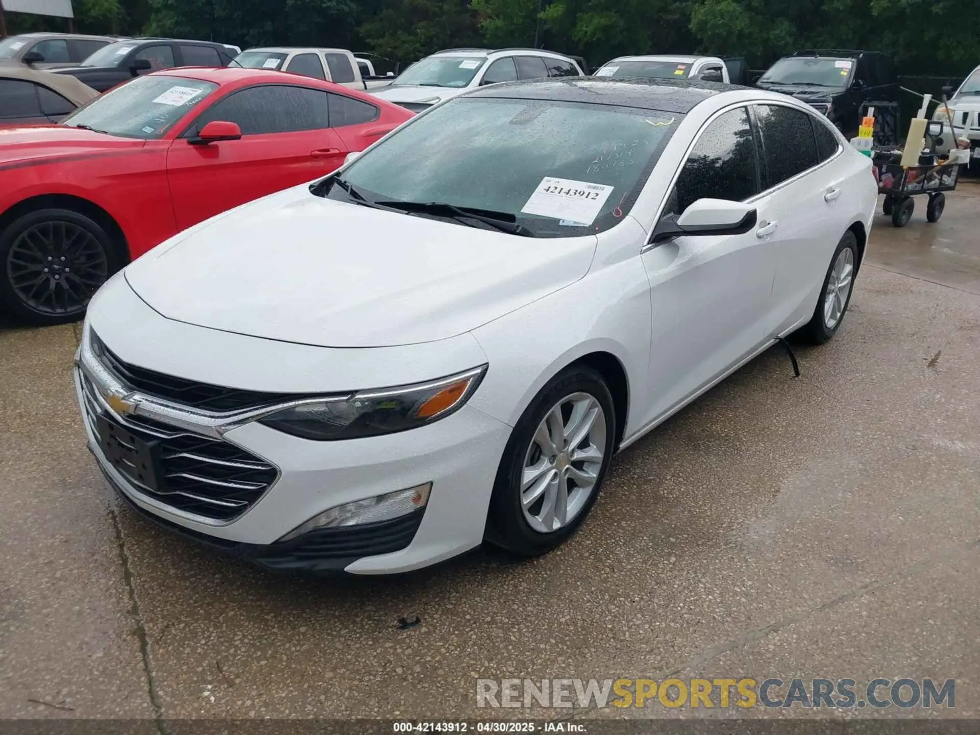 2 Photograph of a damaged car 1G1ZD5STXKF180483 CHEVROLET MALIBU 2019