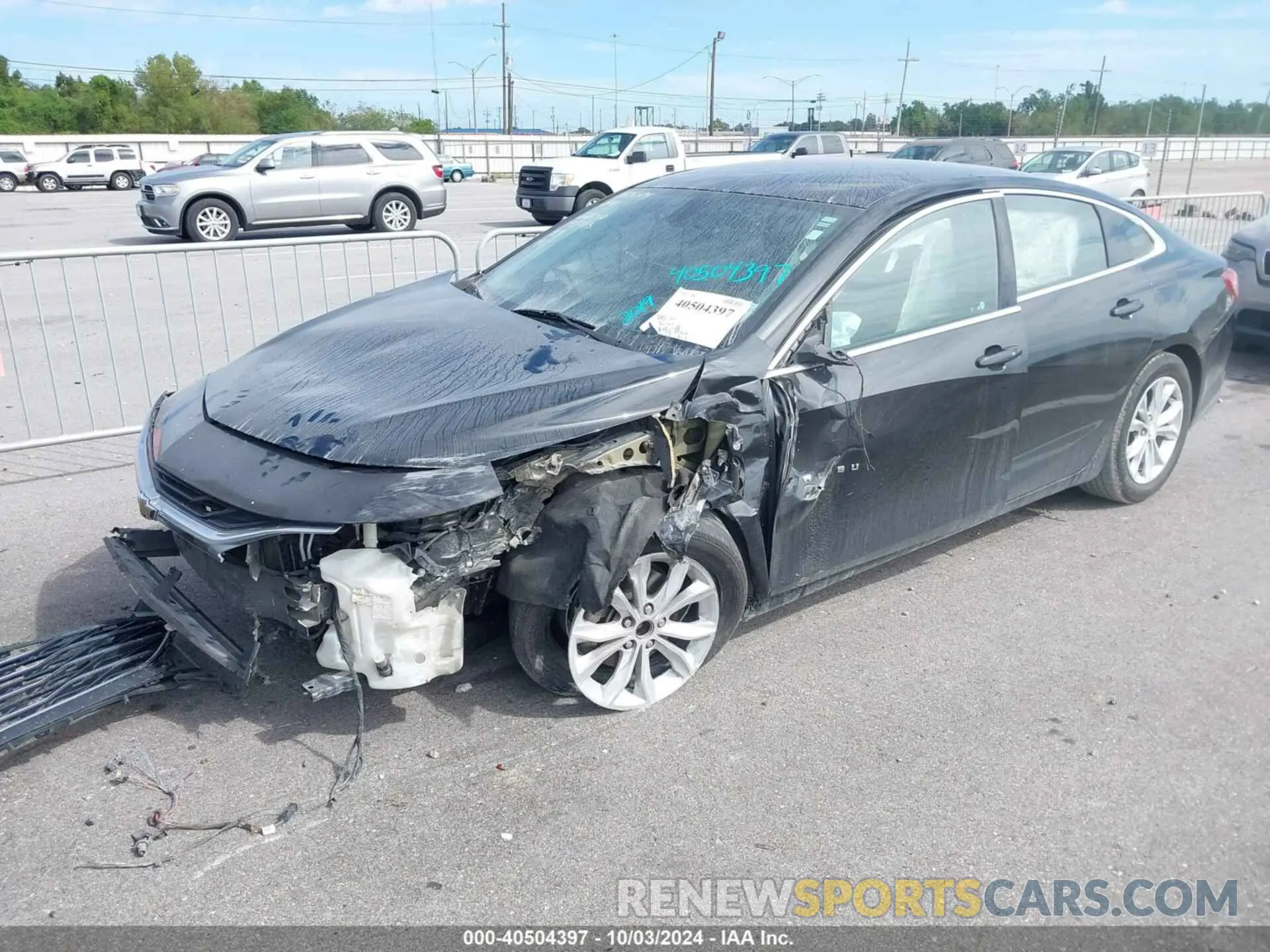 6 Photograph of a damaged car 1G1ZD5STXKF185103 CHEVROLET MALIBU 2019