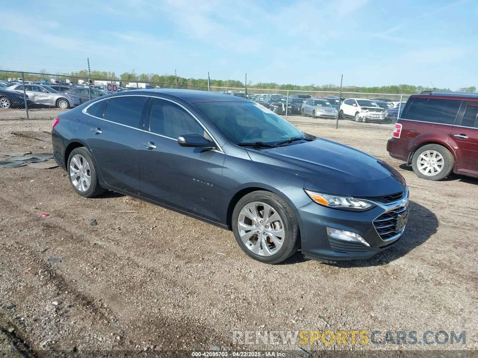 1 Photograph of a damaged car 1G1ZE5SX0KF115464 CHEVROLET MALIBU 2019