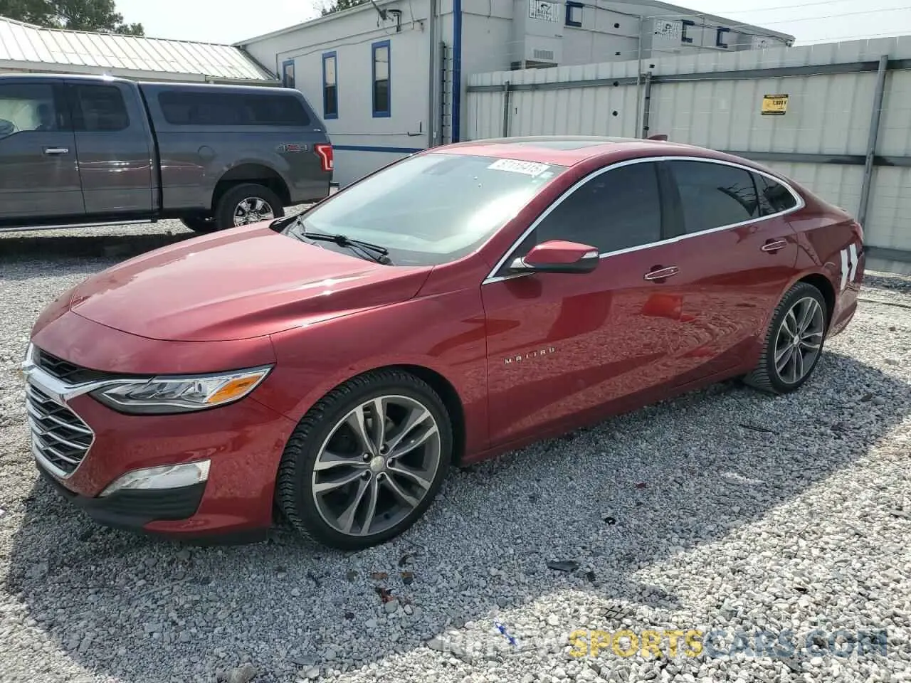 1 Photograph of a damaged car 1G1ZE5SX1KF149476 CHEVROLET MALIBU 2019