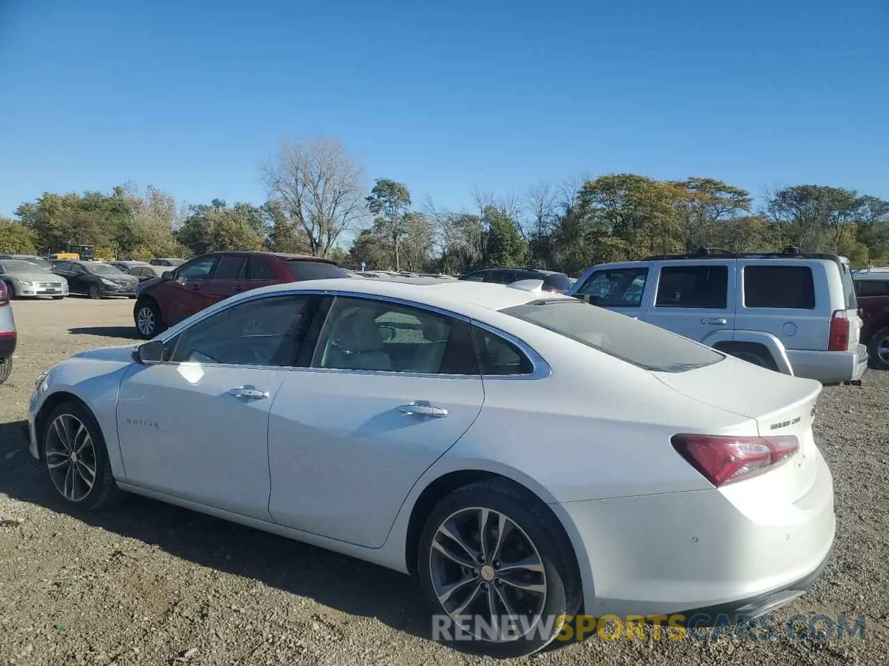 2 Photograph of a damaged car 1G1ZE5SX1KF149803 CHEVROLET MALIBU 2019