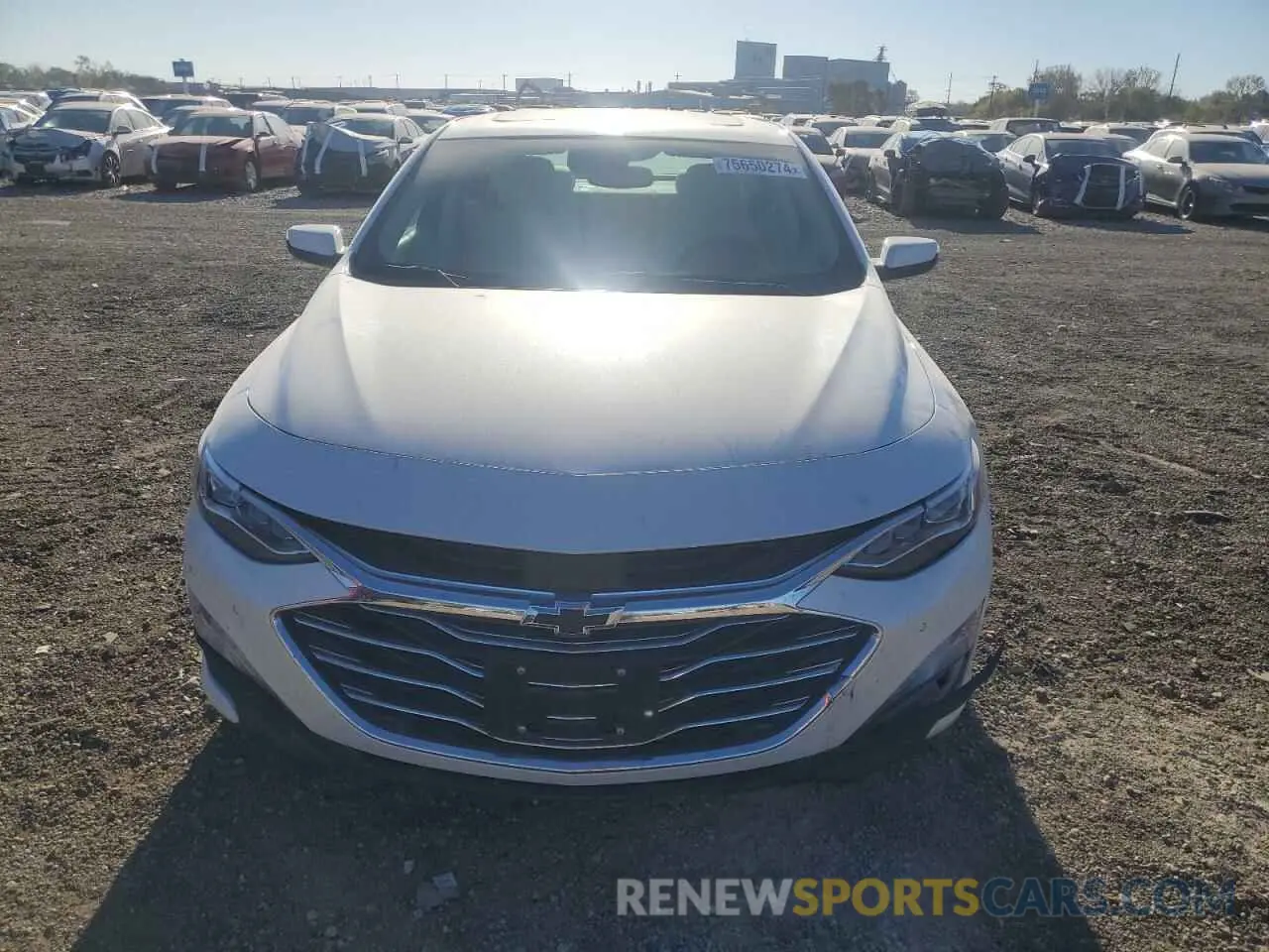 5 Photograph of a damaged car 1G1ZE5SX1KF149803 CHEVROLET MALIBU 2019