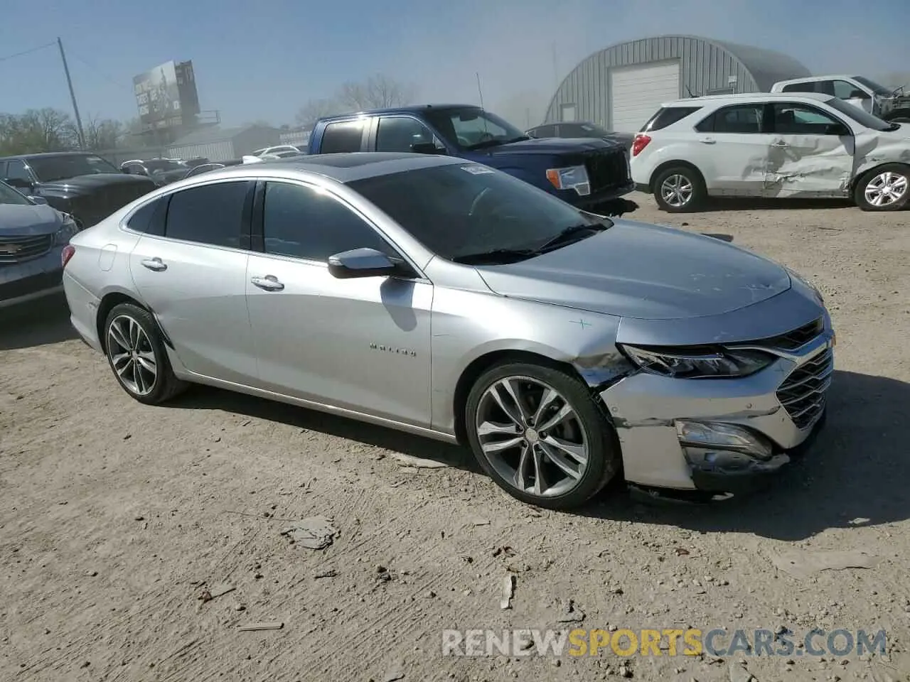 4 Photograph of a damaged car 1G1ZE5SX1KF154788 CHEVROLET MALIBU 2019