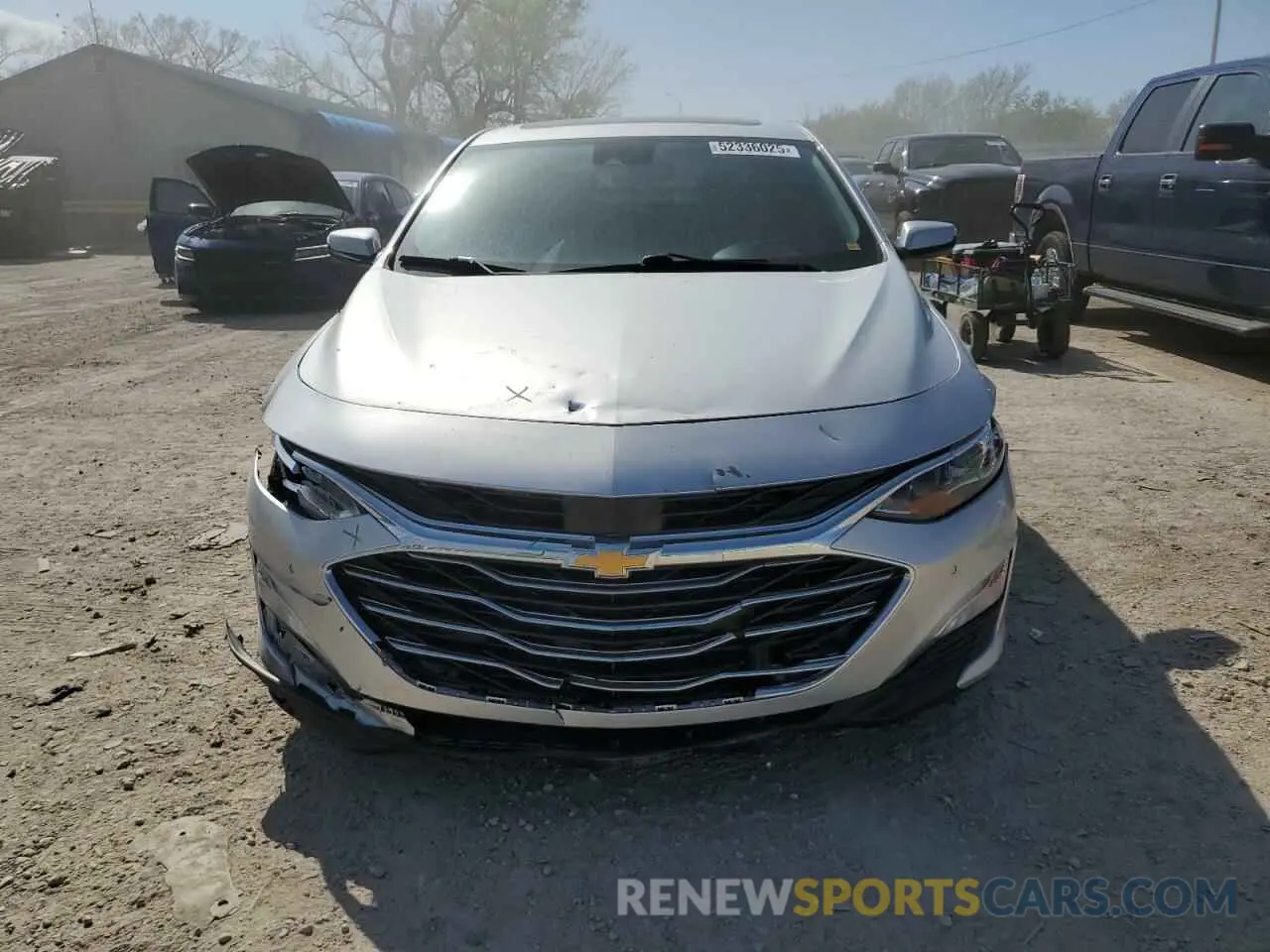 5 Photograph of a damaged car 1G1ZE5SX1KF154788 CHEVROLET MALIBU 2019
