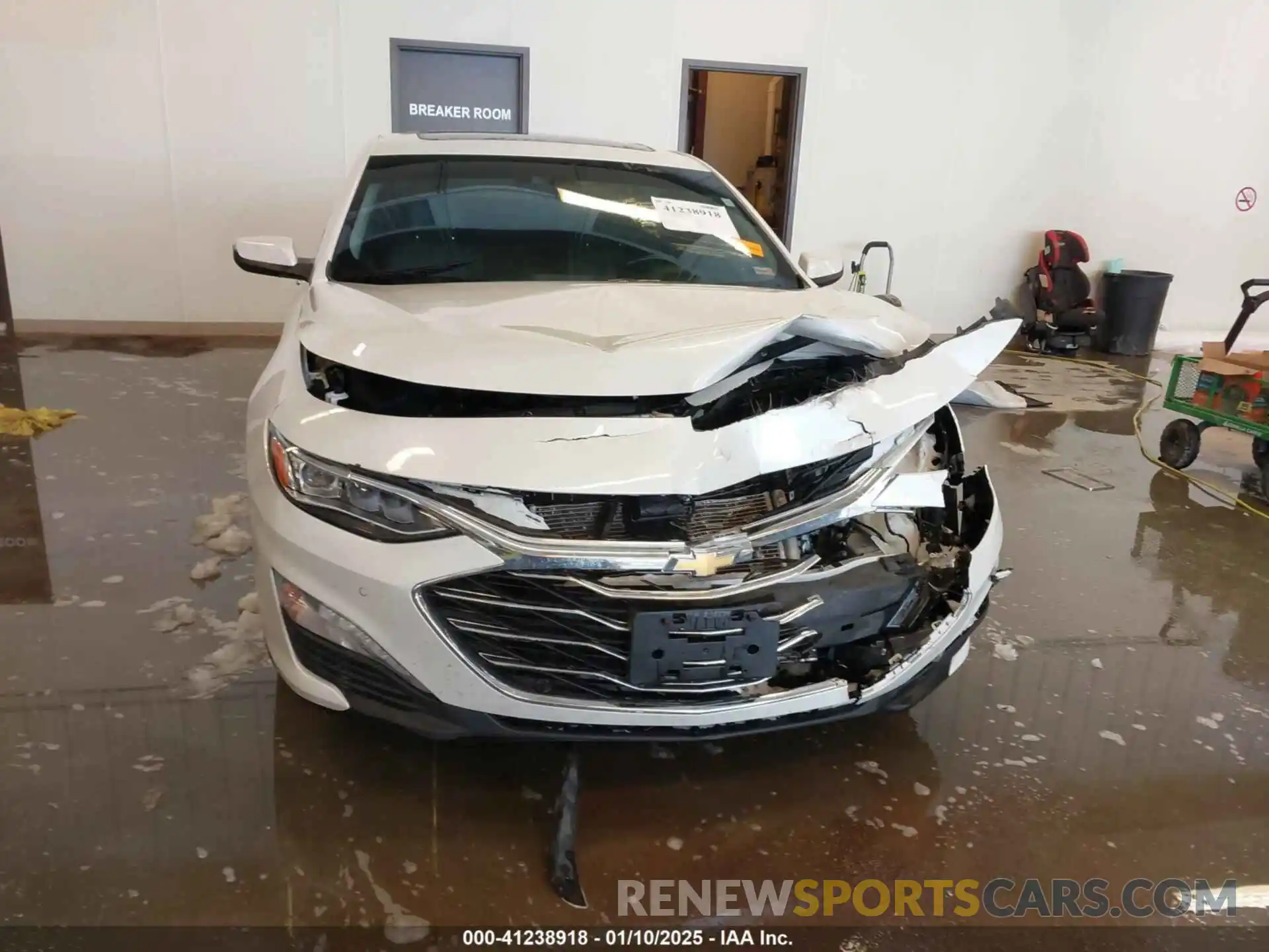 13 Photograph of a damaged car 1G1ZE5SX1KF194370 CHEVROLET MALIBU 2019