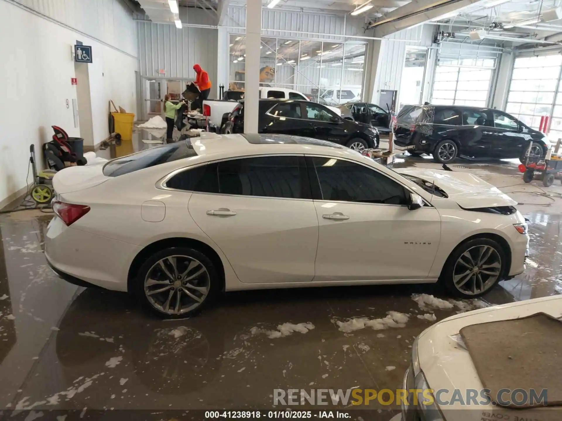 14 Photograph of a damaged car 1G1ZE5SX1KF194370 CHEVROLET MALIBU 2019