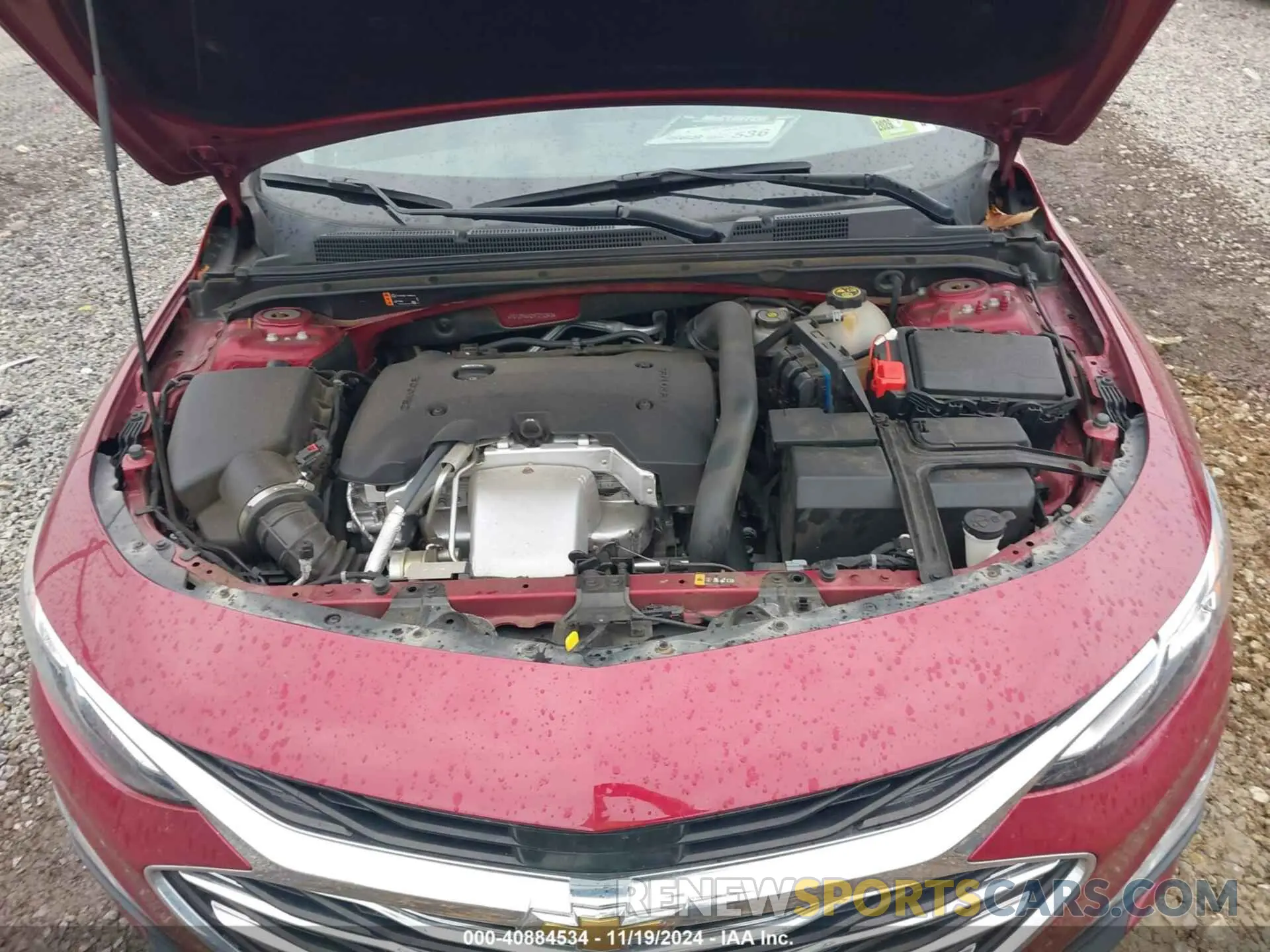 10 Photograph of a damaged car 1G1ZE5SX2KF212343 CHEVROLET MALIBU 2019