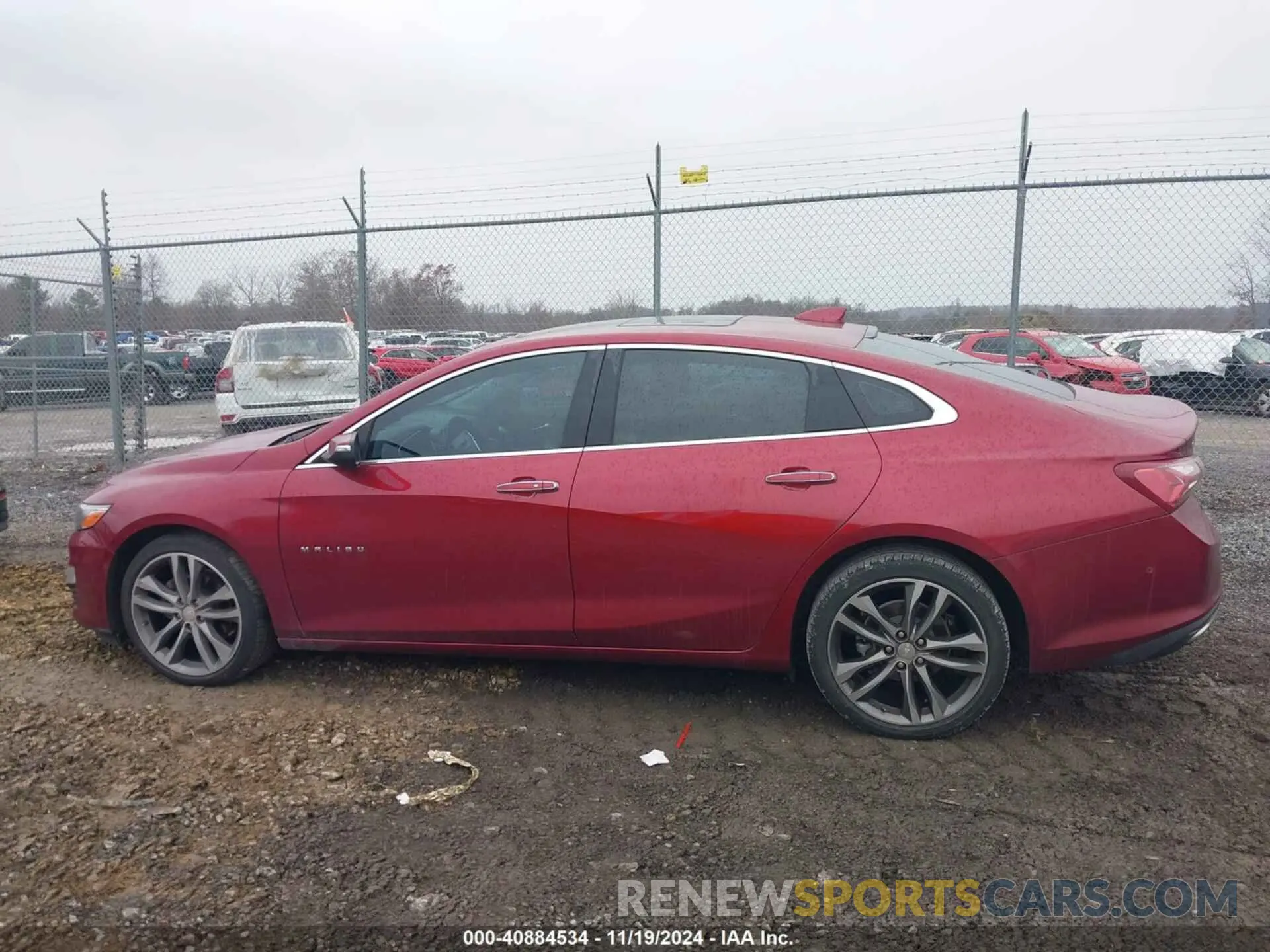 14 Photograph of a damaged car 1G1ZE5SX2KF212343 CHEVROLET MALIBU 2019