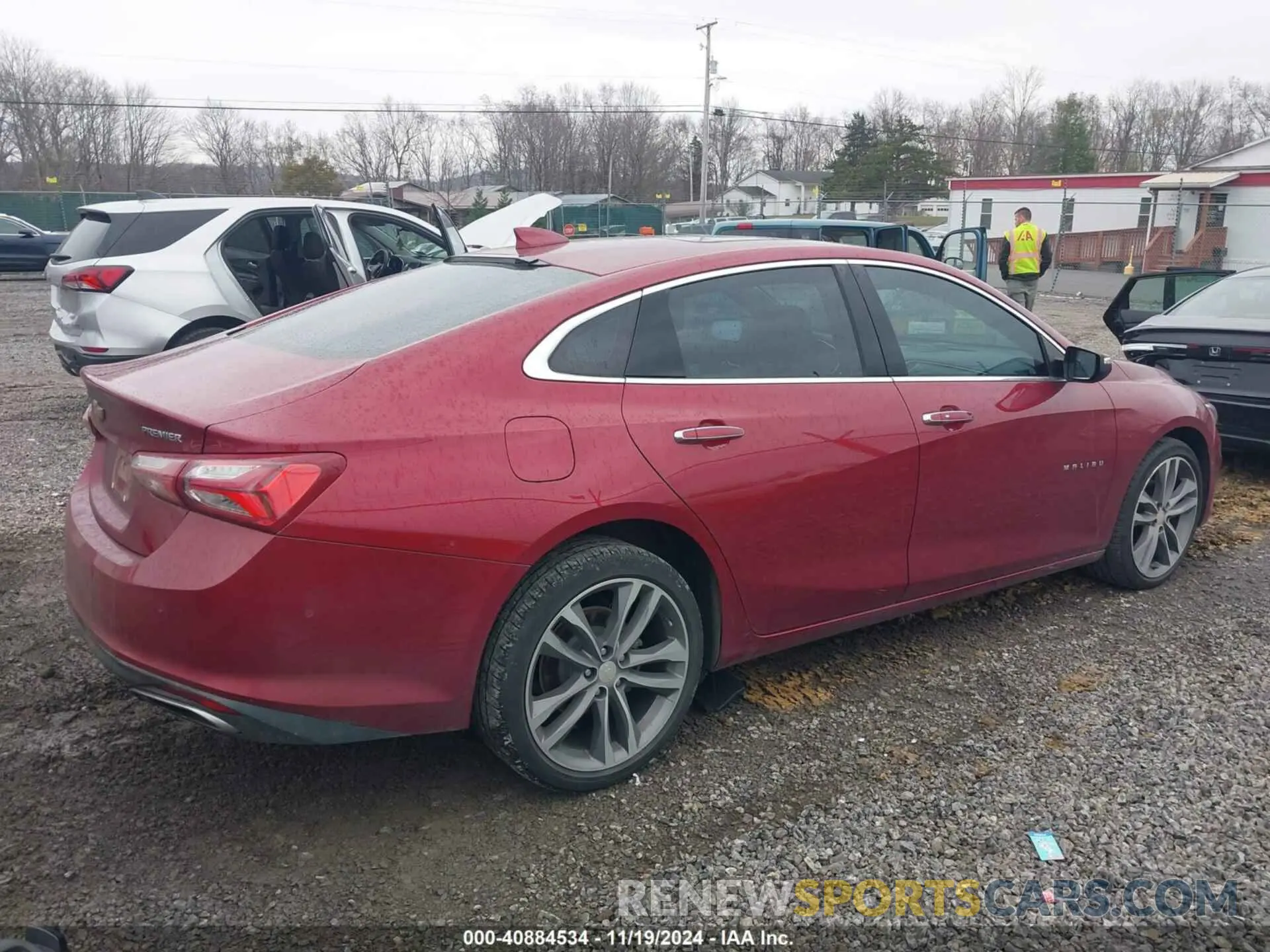 4 Photograph of a damaged car 1G1ZE5SX2KF212343 CHEVROLET MALIBU 2019