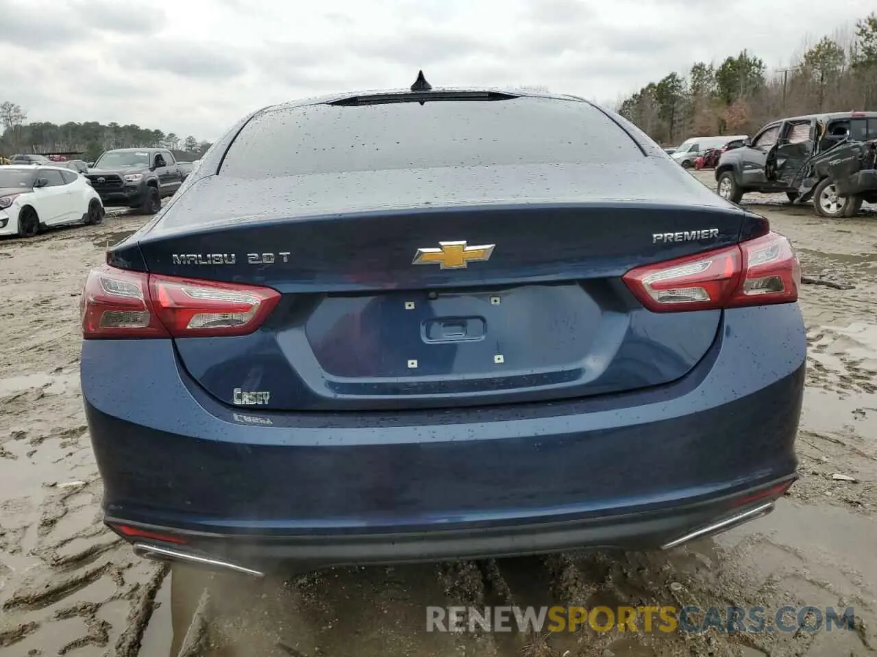 6 Photograph of a damaged car 1G1ZE5SX3KF152041 CHEVROLET MALIBU 2019