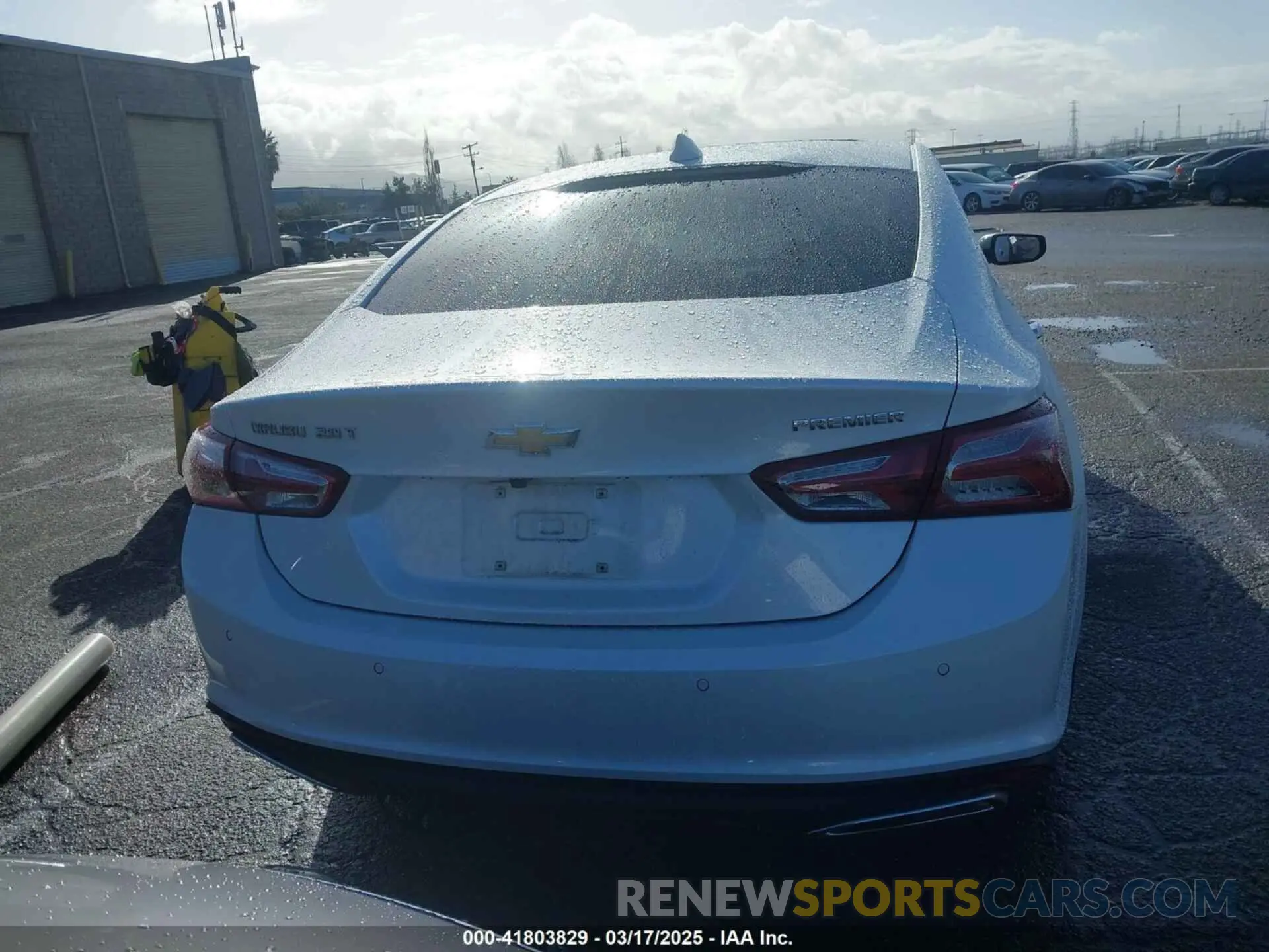 16 Photograph of a damaged car 1G1ZE5SX5KF151196 CHEVROLET MALIBU 2019
