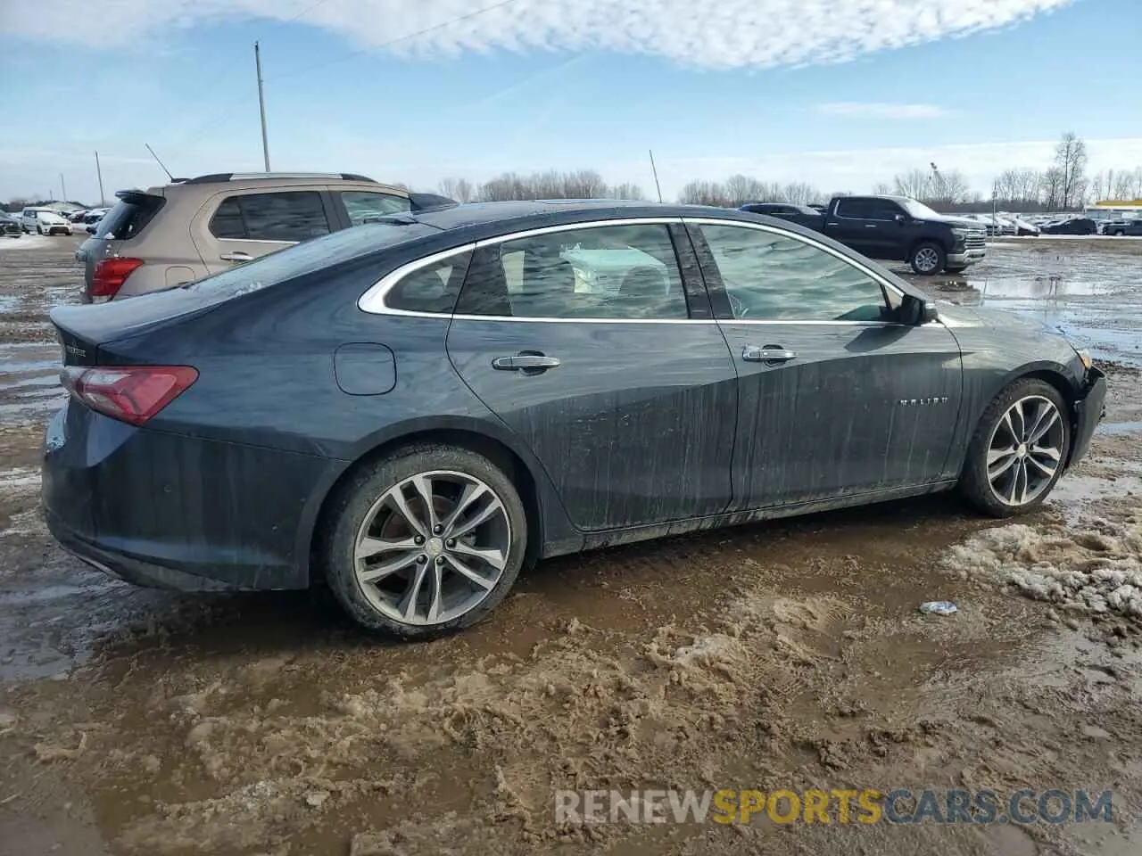 3 Photograph of a damaged car 1G1ZE5SX5KF152784 CHEVROLET MALIBU 2019